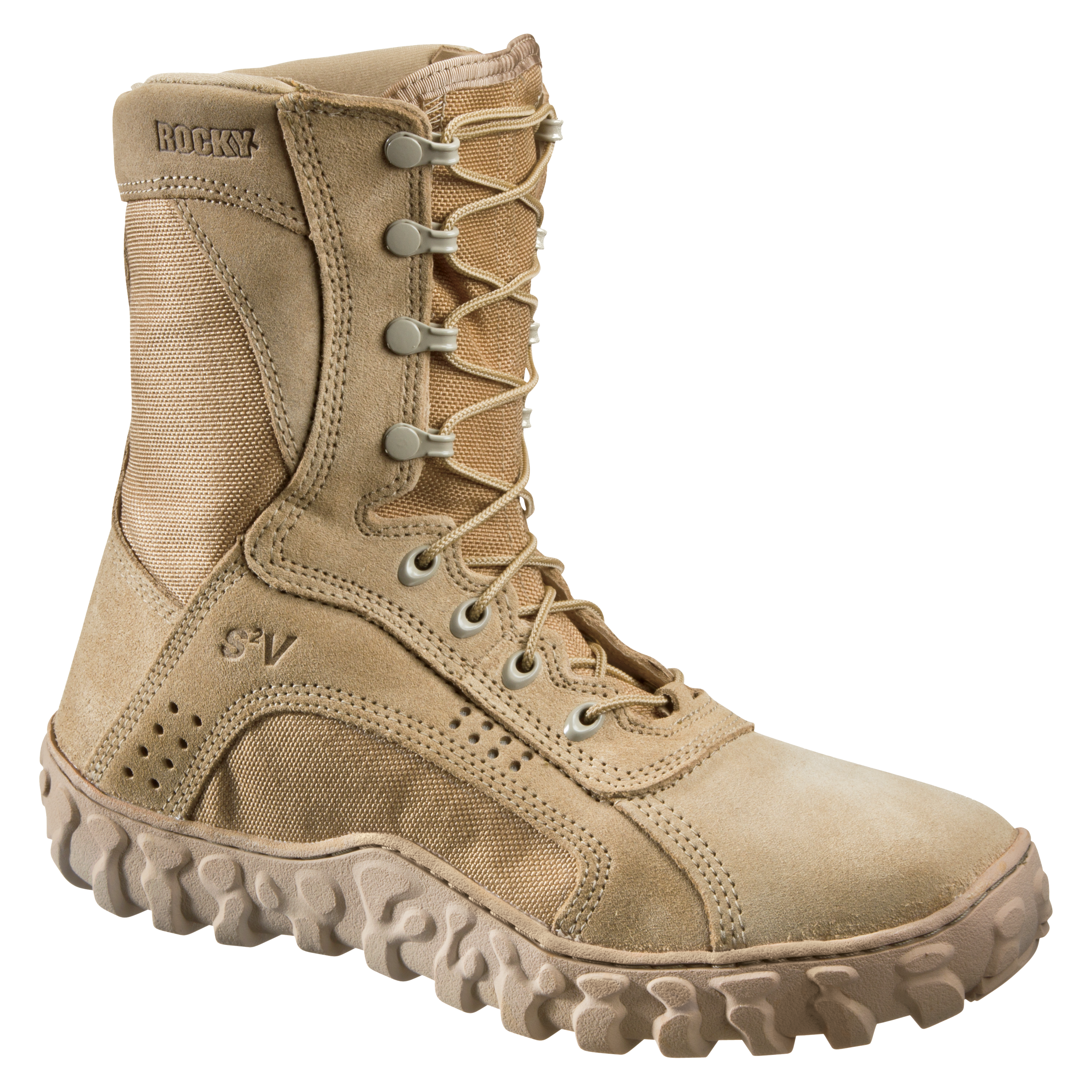 ROCKY S2V Vented Military Duty Boots for Men