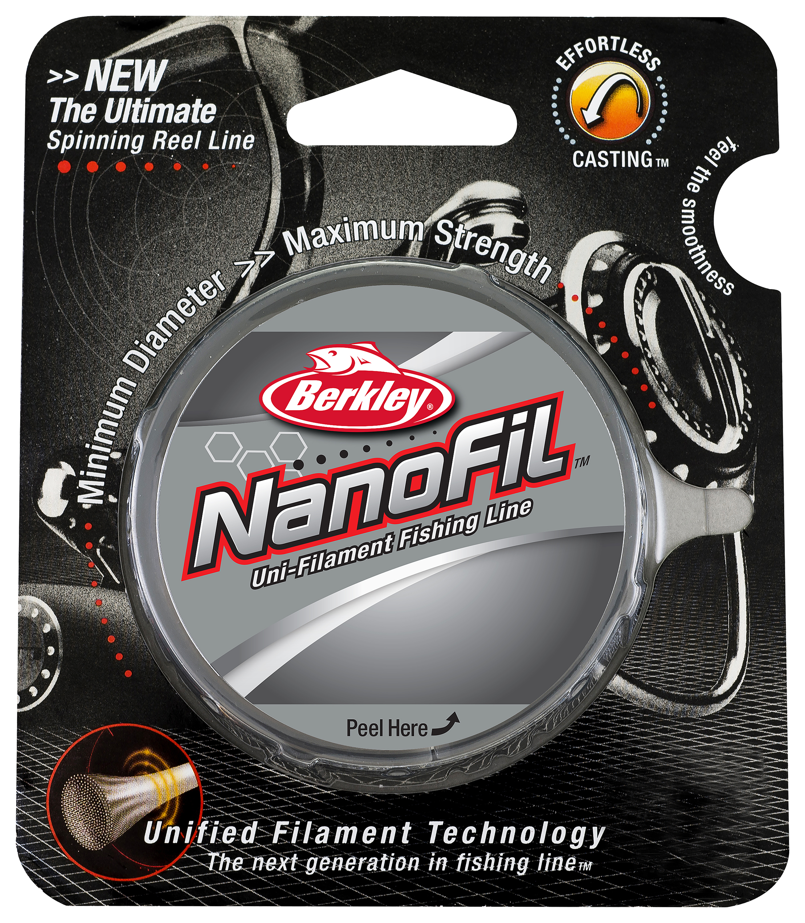 Berkley Nanofil Uni-Filament .007-Inch Diameter Fishing Line, 10