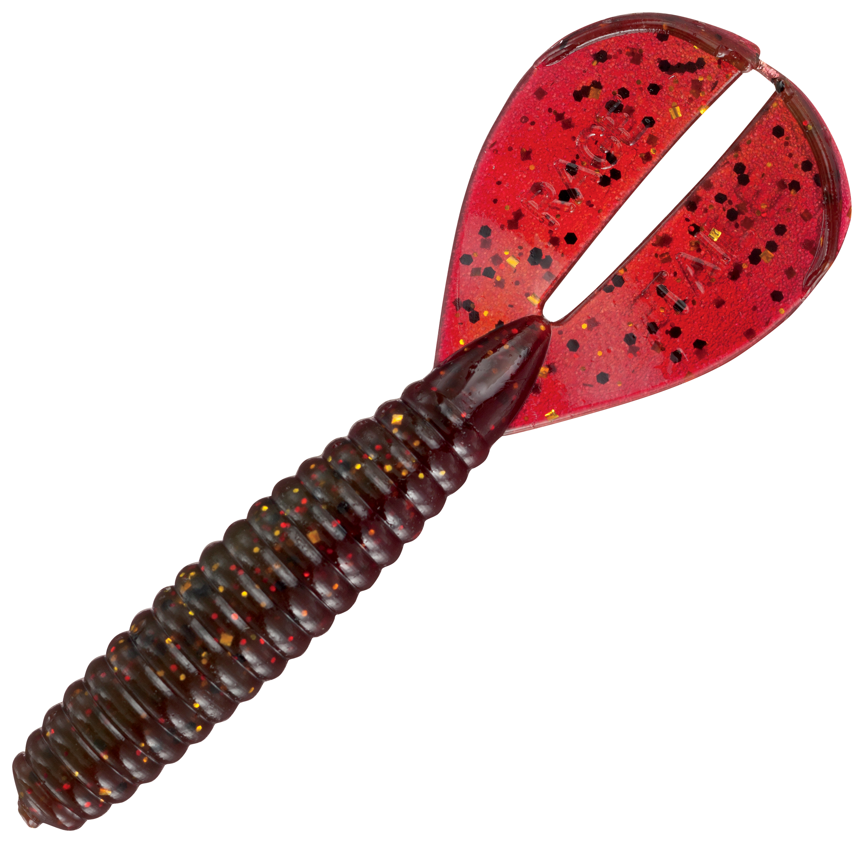 Strike King Rage Tail Twin Tail Menace Grub - 3-1/2 - Falcon Lake Craw