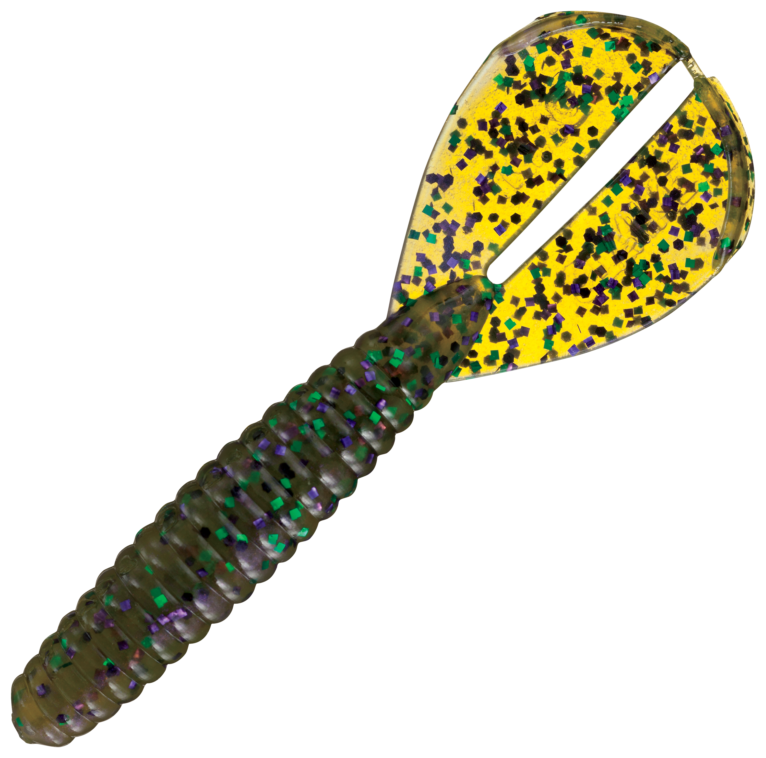 Strike King Rage Tail Twin Tail Menace Grub - 3-1/2 - Hard Candy - 1208110506573-1941250 - Fishing The Strike King® Rage Tail™ Twin Tail Menace Gr sku 1208110506573-1941250