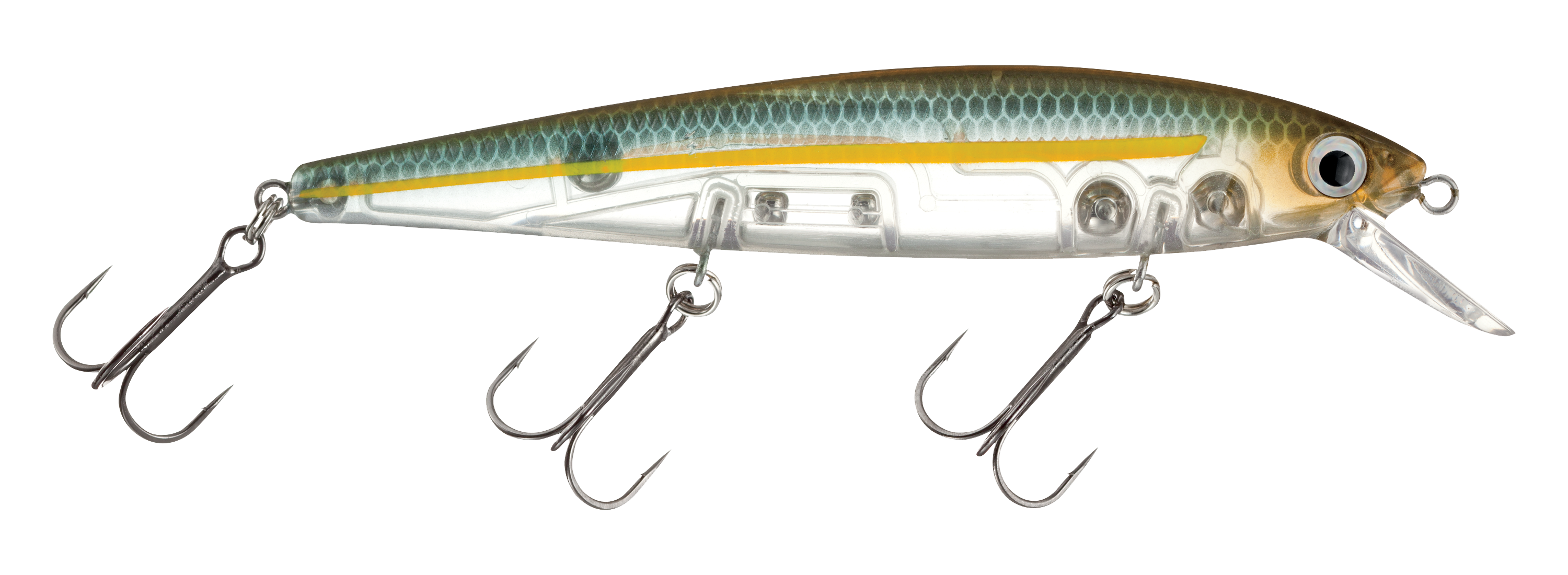 Strike King KVD Jerkbait - 4-1/4 - 1/2 oz. - Sexy Ghost Minnow