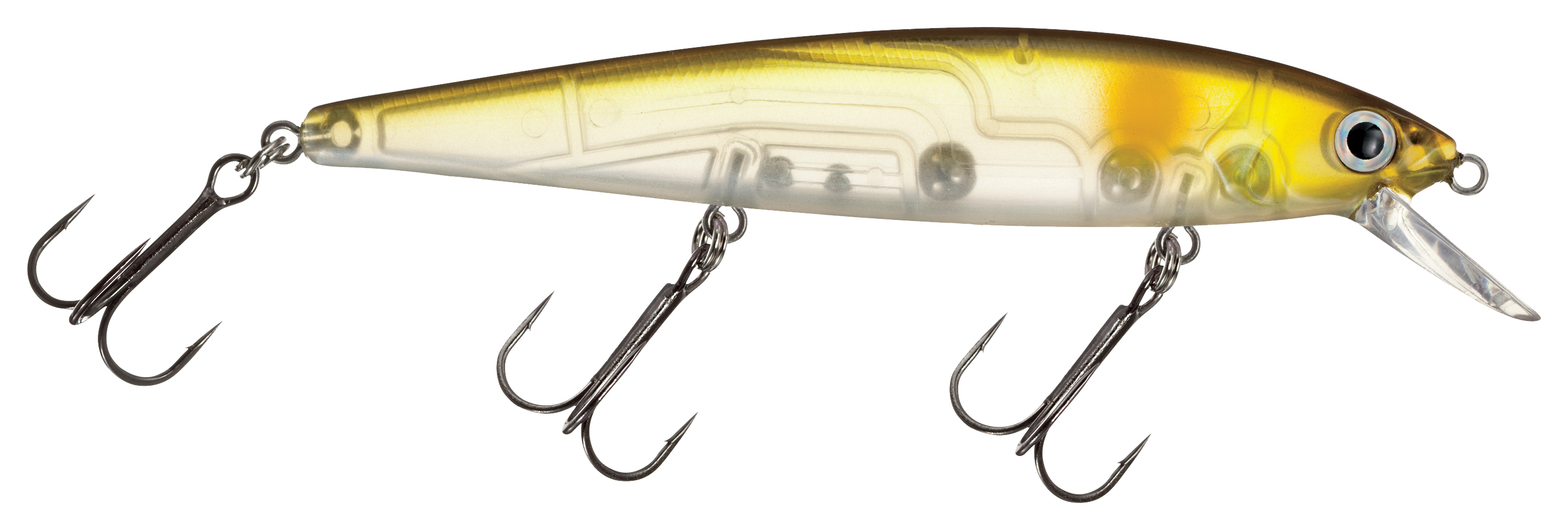 Strike King KVD Jerkbait - 4-1/4 - 1/2 oz. - Clear AYU - 1208240526212-1943949 - Lures Legendary pro angler Kevin VanDams contributions w sku 1208240526212-1943949