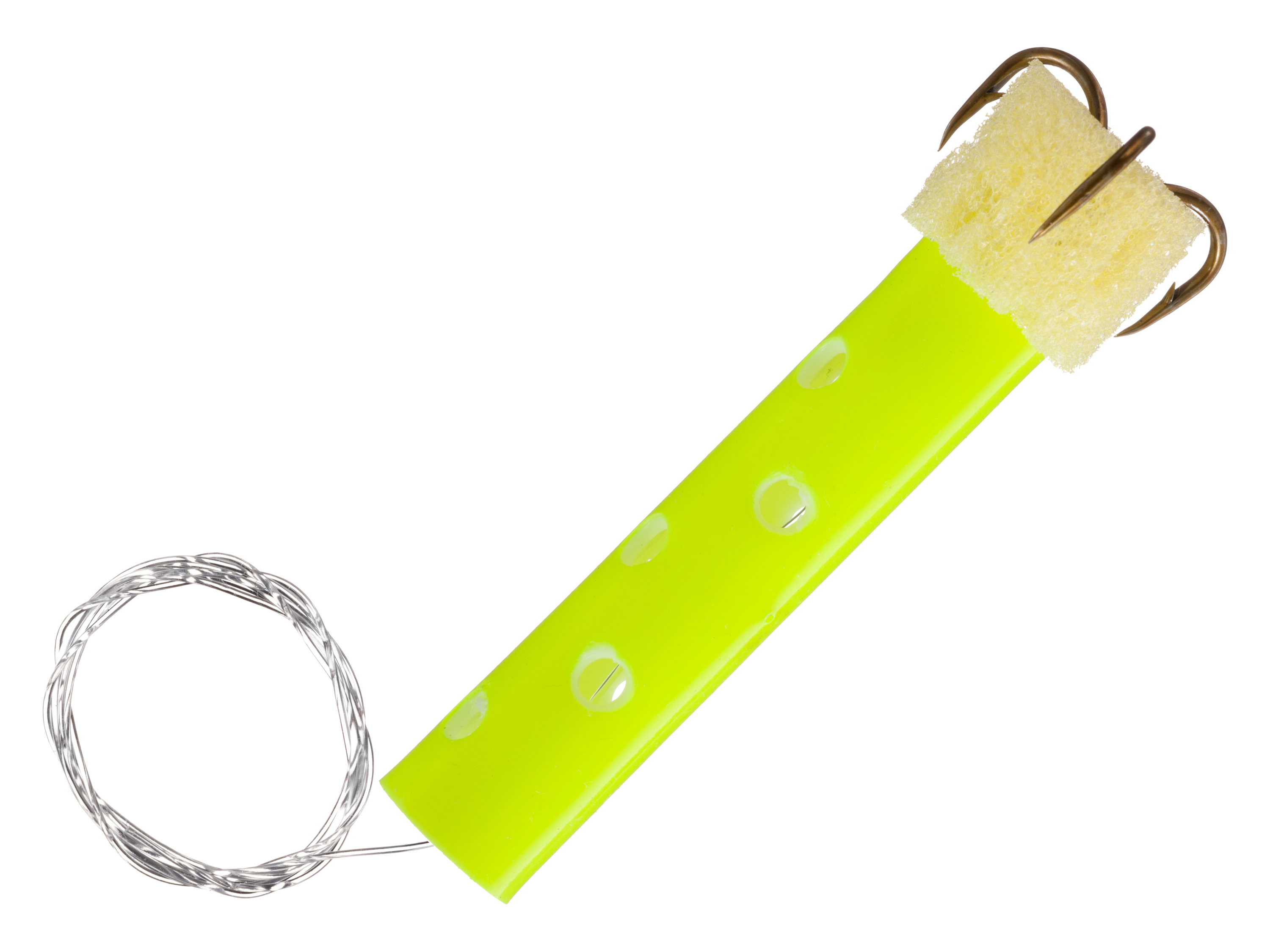 Tackle Beacon Sticky Worms - Fluorescent Yellow
