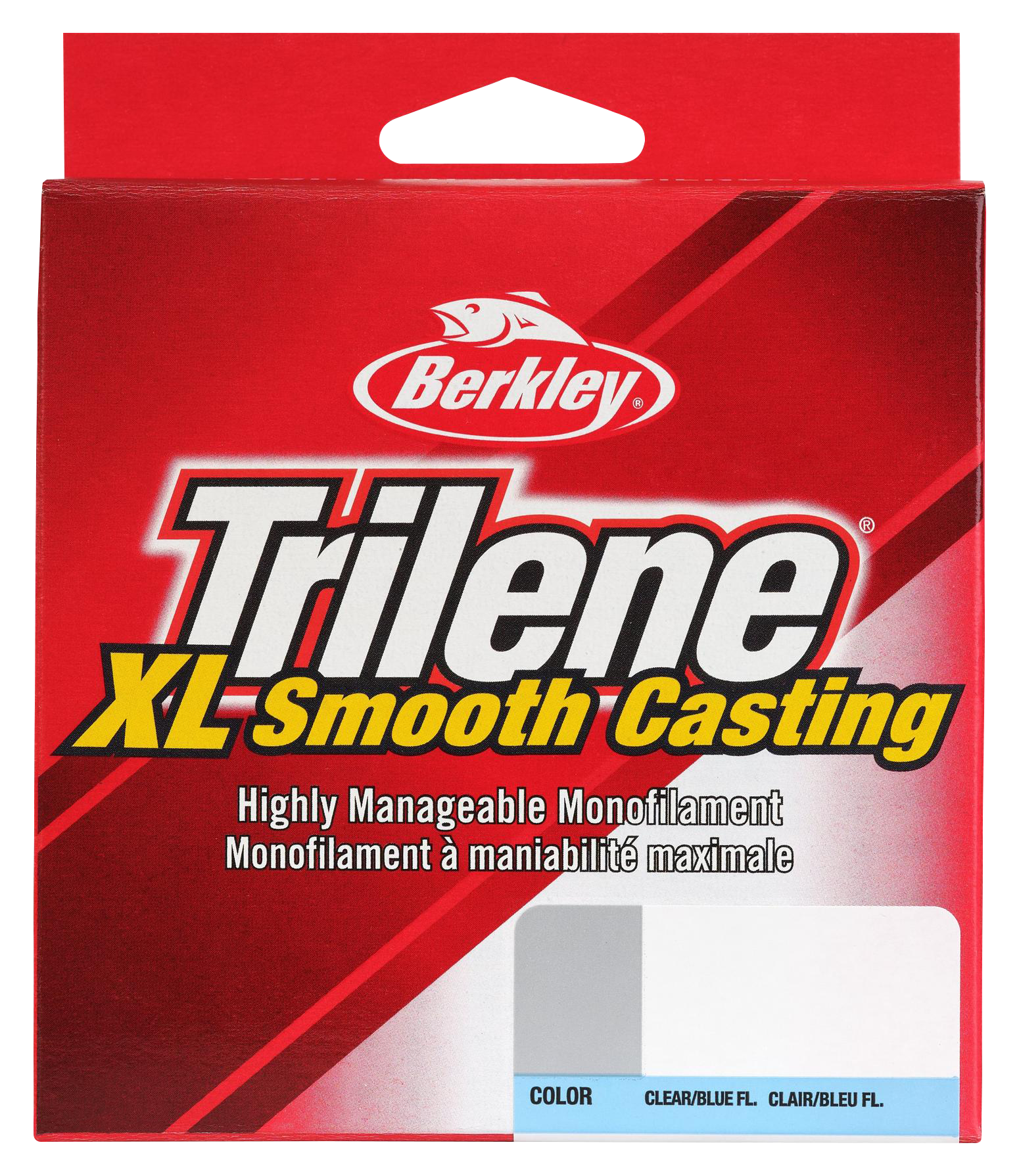 Berkley Trilene XL Smooth Casting Line Filler Spools - Fluorescent Clear Blue - 300 Yards - 17 lb 