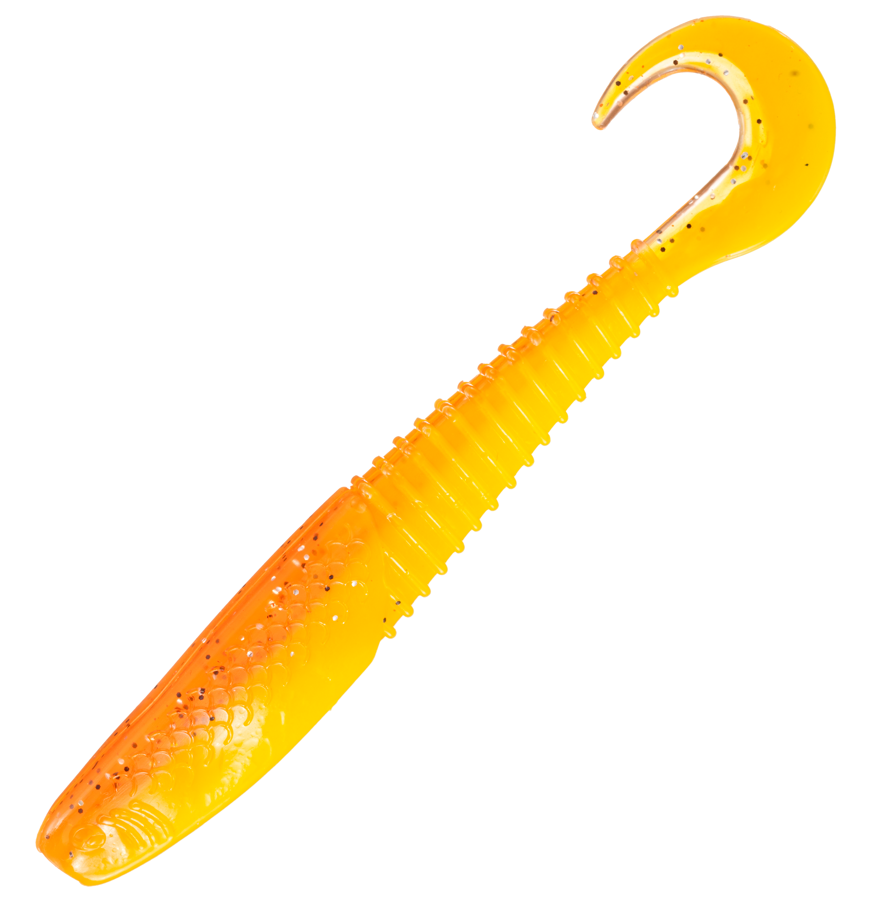 Bass Pro Shops Walleye Angler Curl Tail Minnow - Sunrise