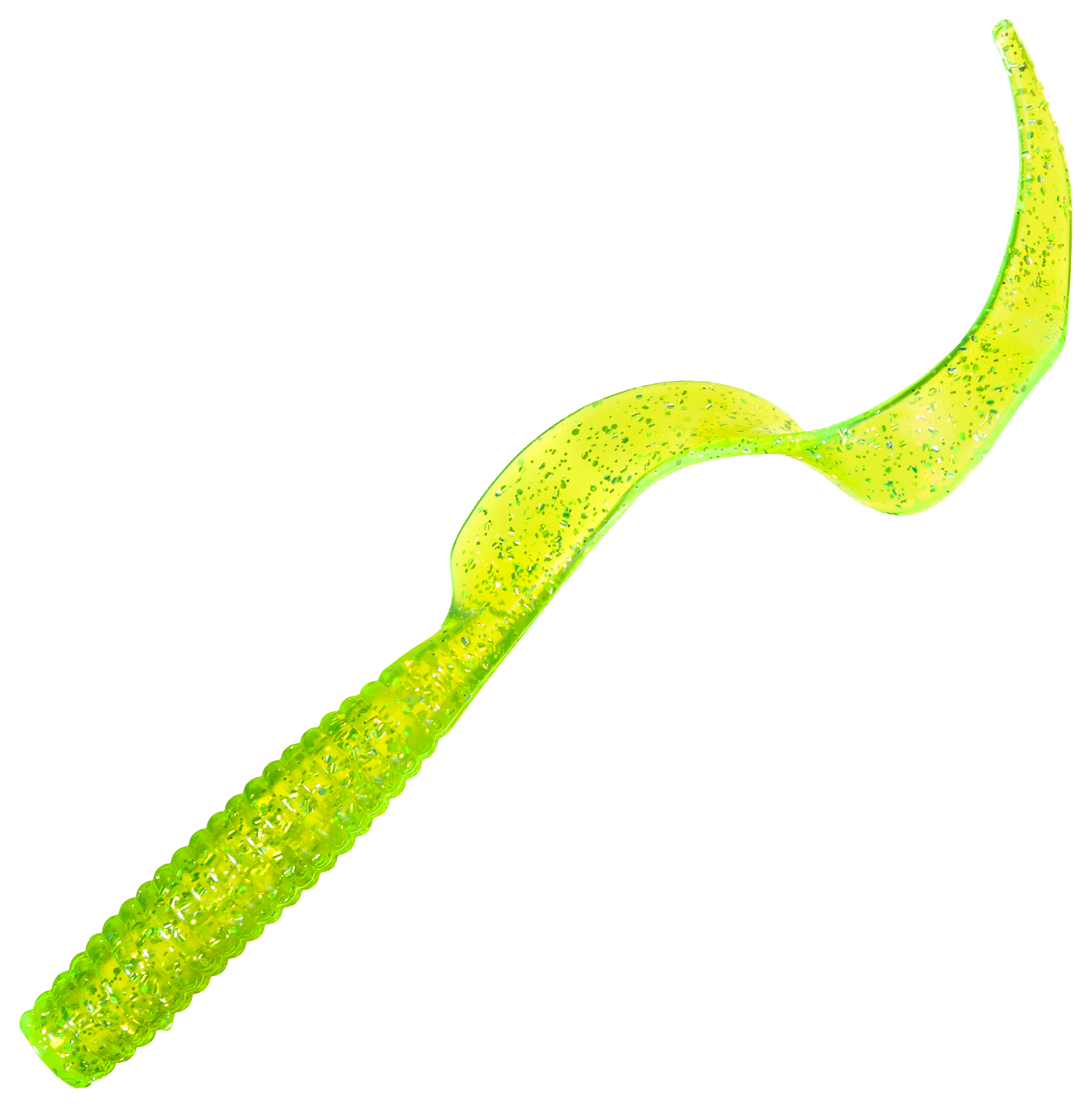 Bass Pro Shops XPS Muskie Single Tail Grub - 8 - Chartreuse Silver Flake - 1208230532331-1954135 - Fishing Bass Pro Shops® XPS® Muskie Single Tail Grub is  sku 1208230532331-1954135