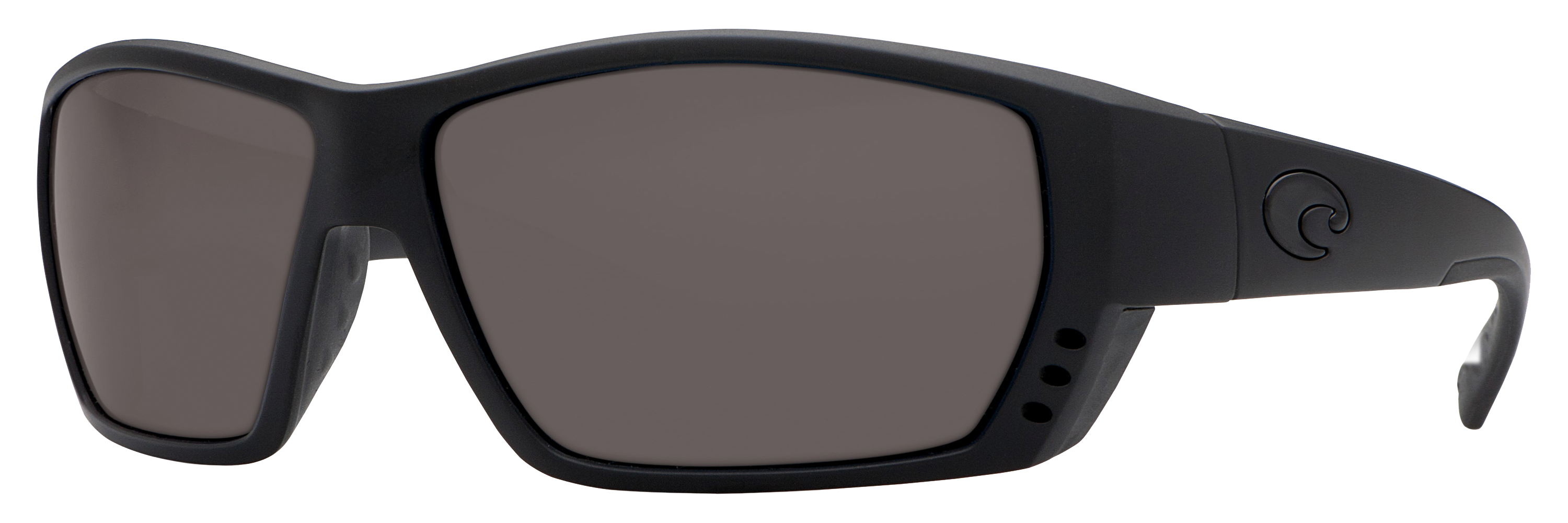 Costa Del Mar Tuna Alley 580P Polarized Sunglasses - Blackout/Gray - Standard