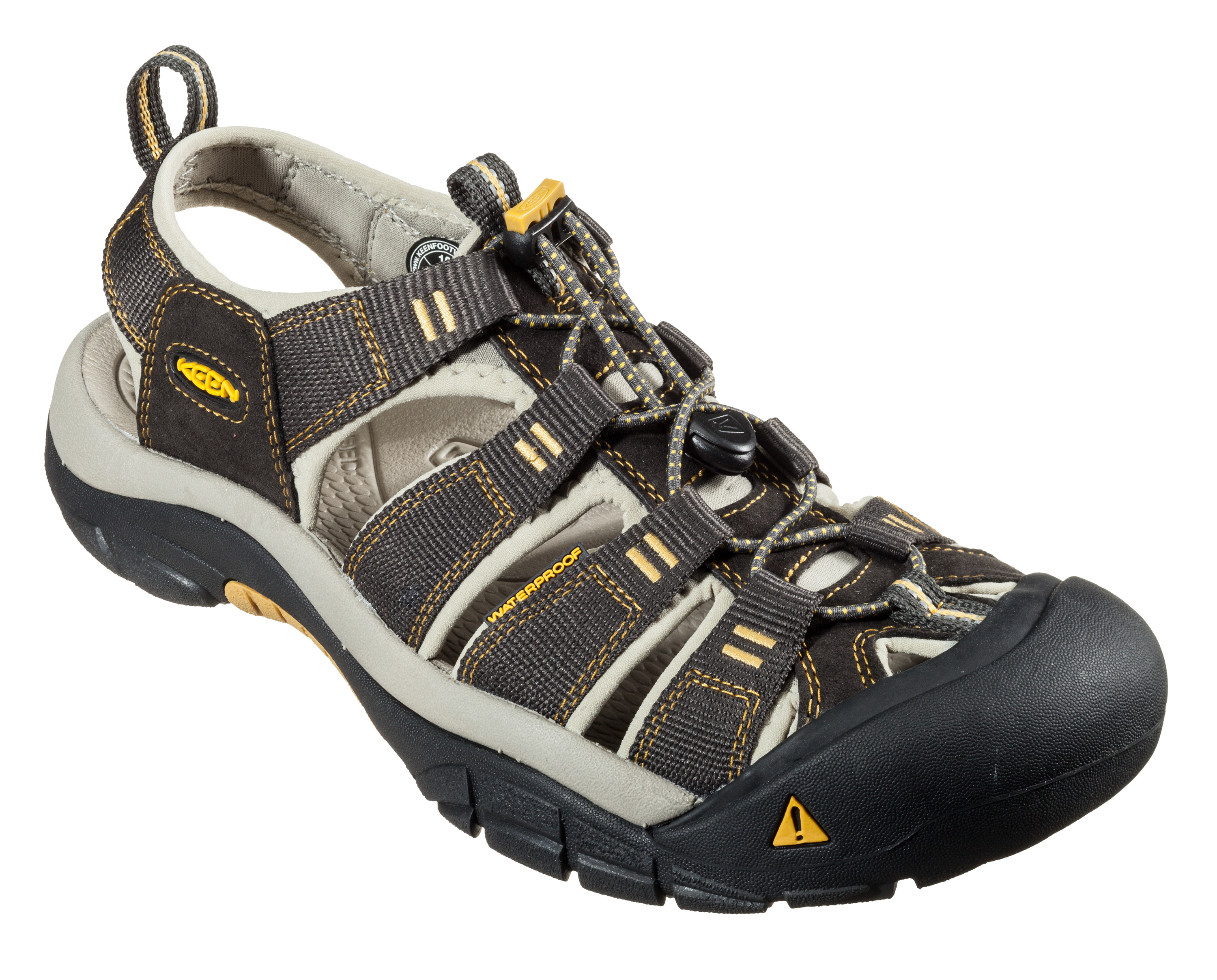 Image of KEEN Newport H2 Water Shoes for Men - Raven/Aluminum