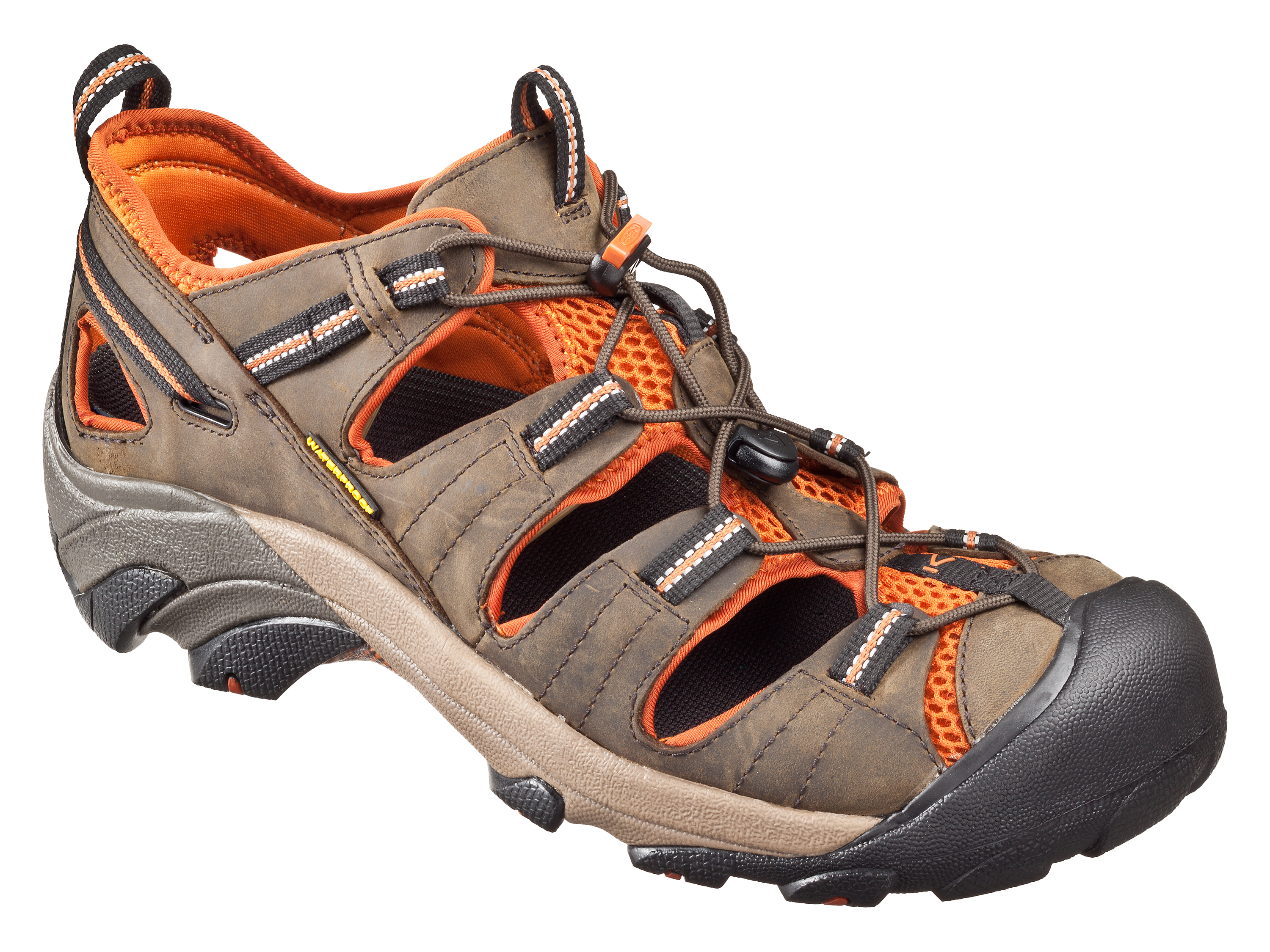 Image of Keen Arroyo II Sport Sandals for Men - Black Olive/Bombay Brown - 11M