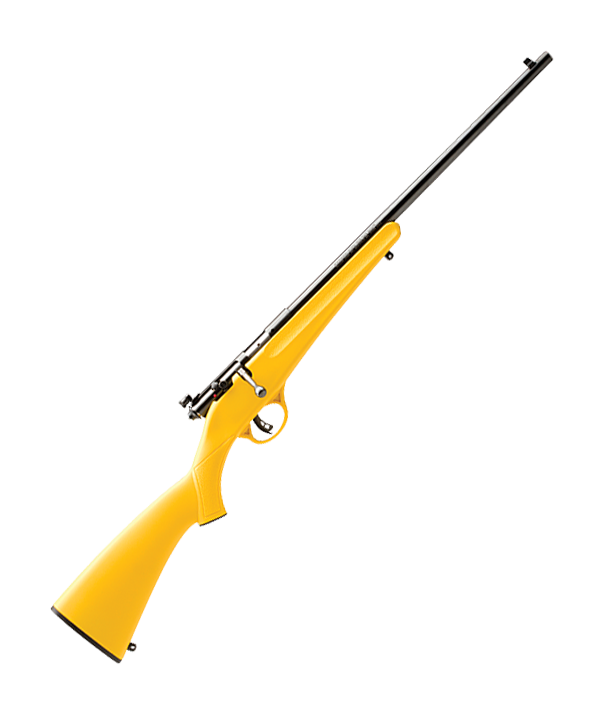 Image of Savage Rascal Single-Shot Bolt-Action Rimfire Compact Rifle- Synthetic Yellow