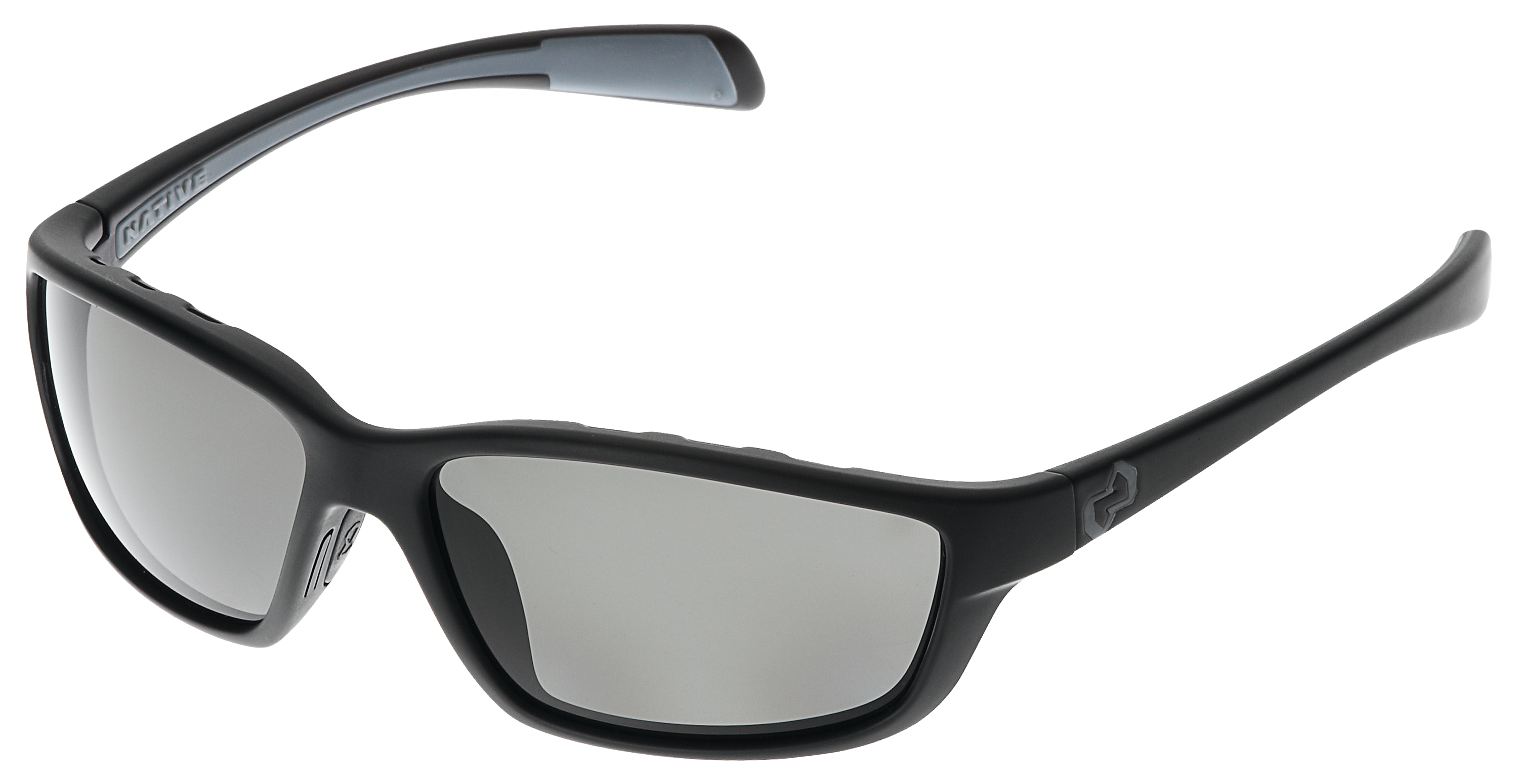 Image of Native Eyewear Kodiak Polarized Sunglasses - Matte Black/Gray