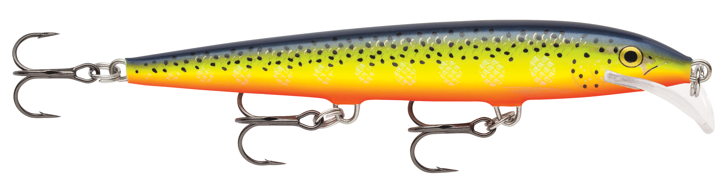 Image of "Rapala Scatter Rap Minnow - 4-3/8"" - Hot Steel"