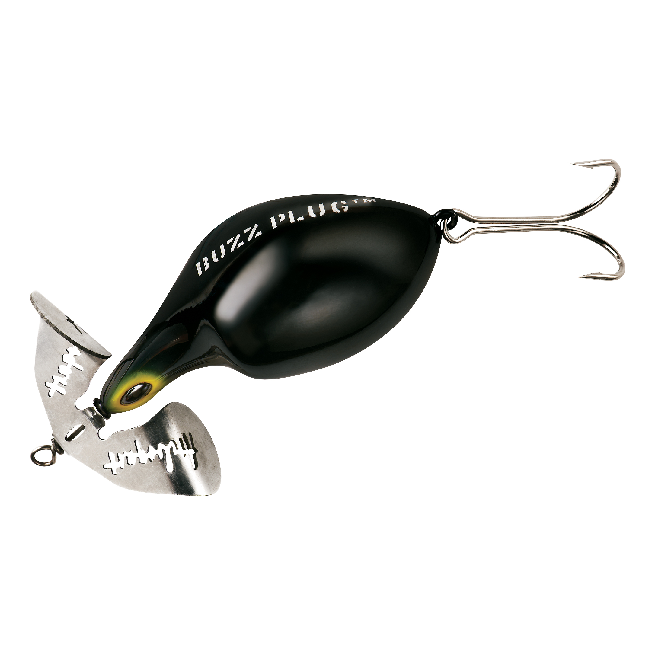 Arbogast Buzz Plug - Black - 2-7/8''