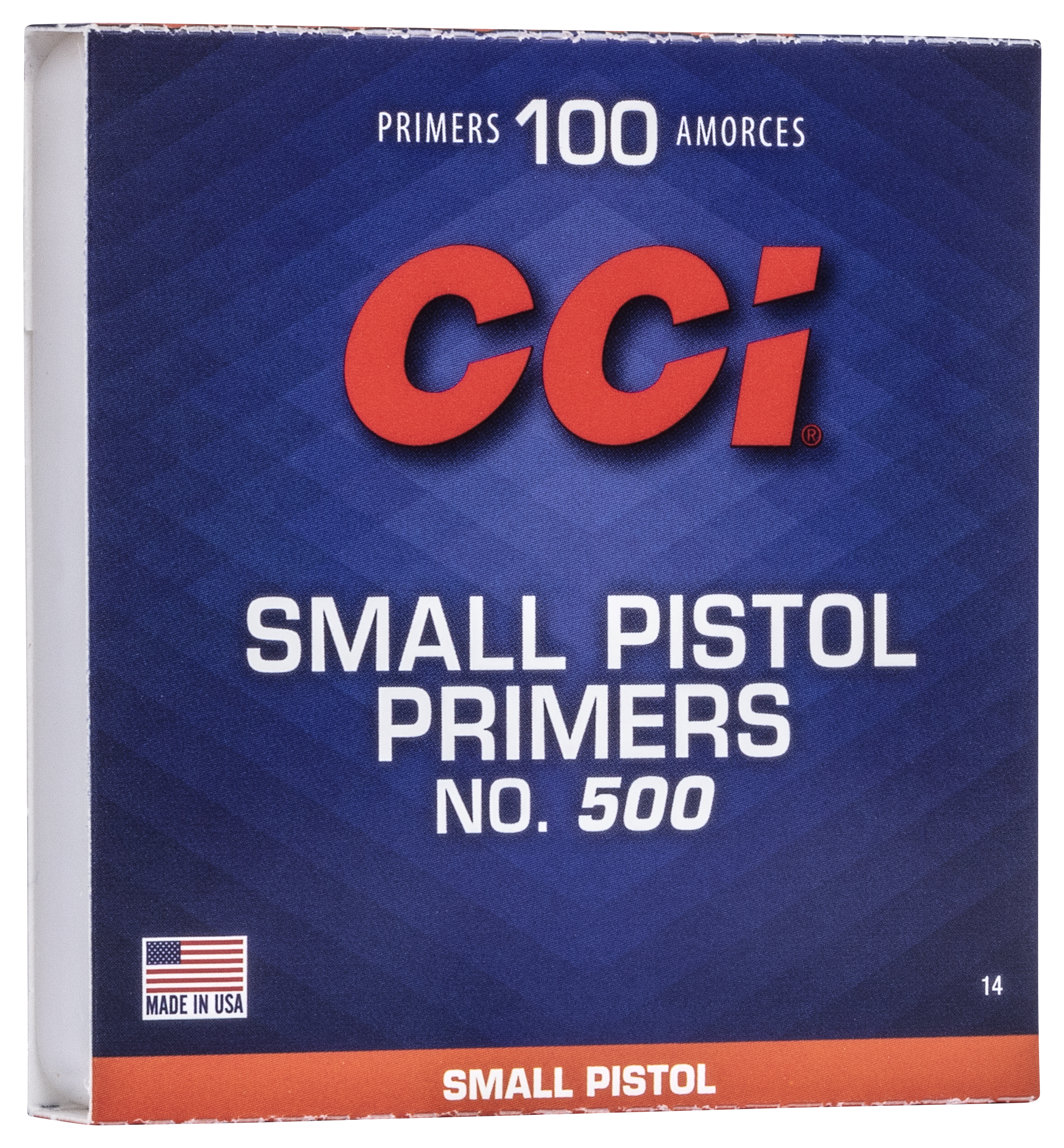 CCI Standard Small Pistol Primers - 500 - 1000 - CCI