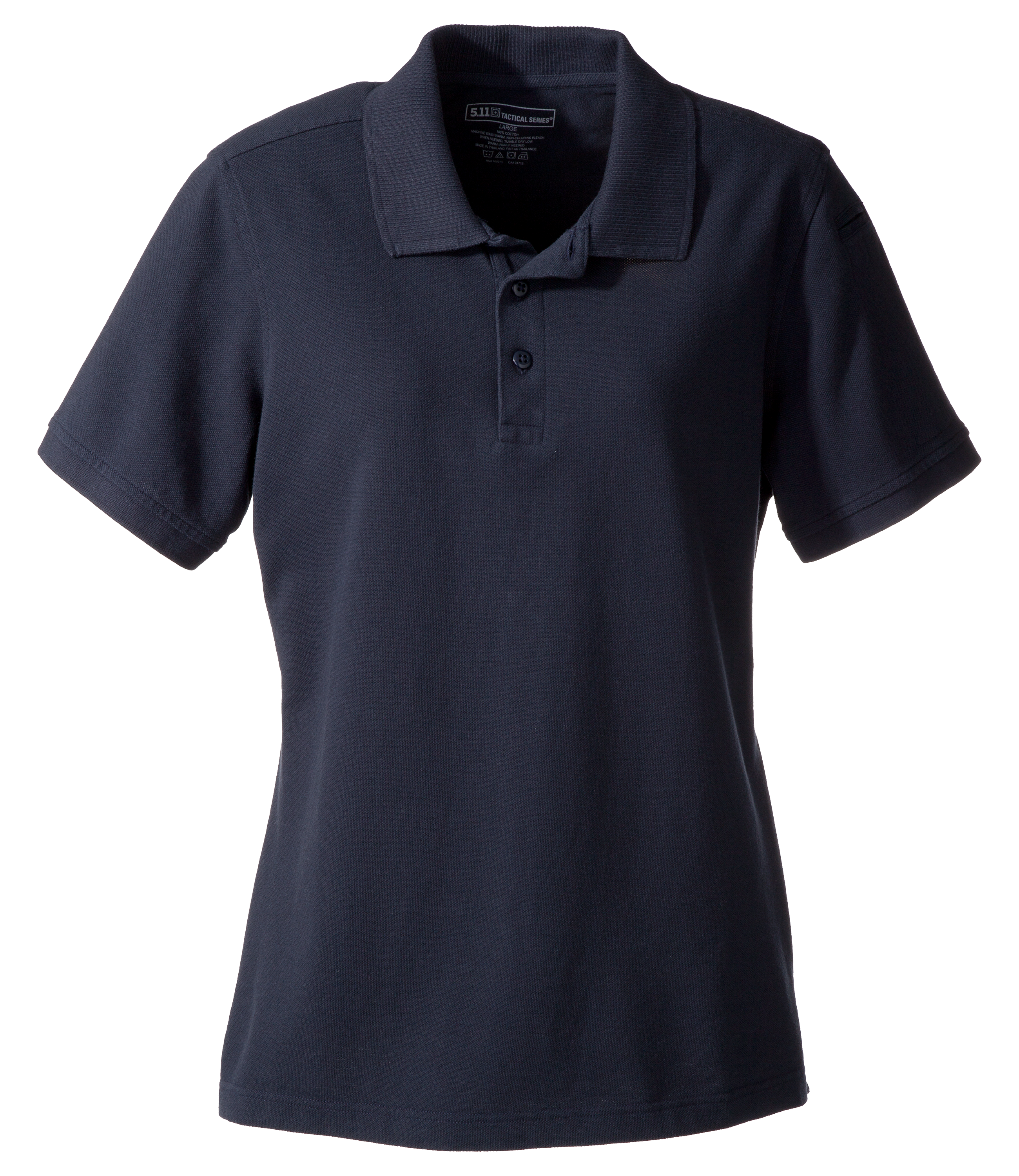 Image of 5.11 Tactical Professional Fit Short-Sleeve Pique Polo for Ladies - Dark Navy
