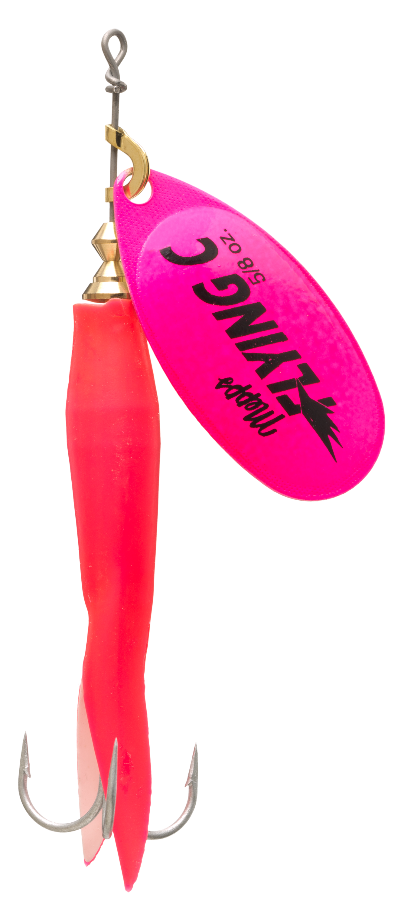 Mepps Flying C Spinner - 5/8 oz. - Pink/Pink