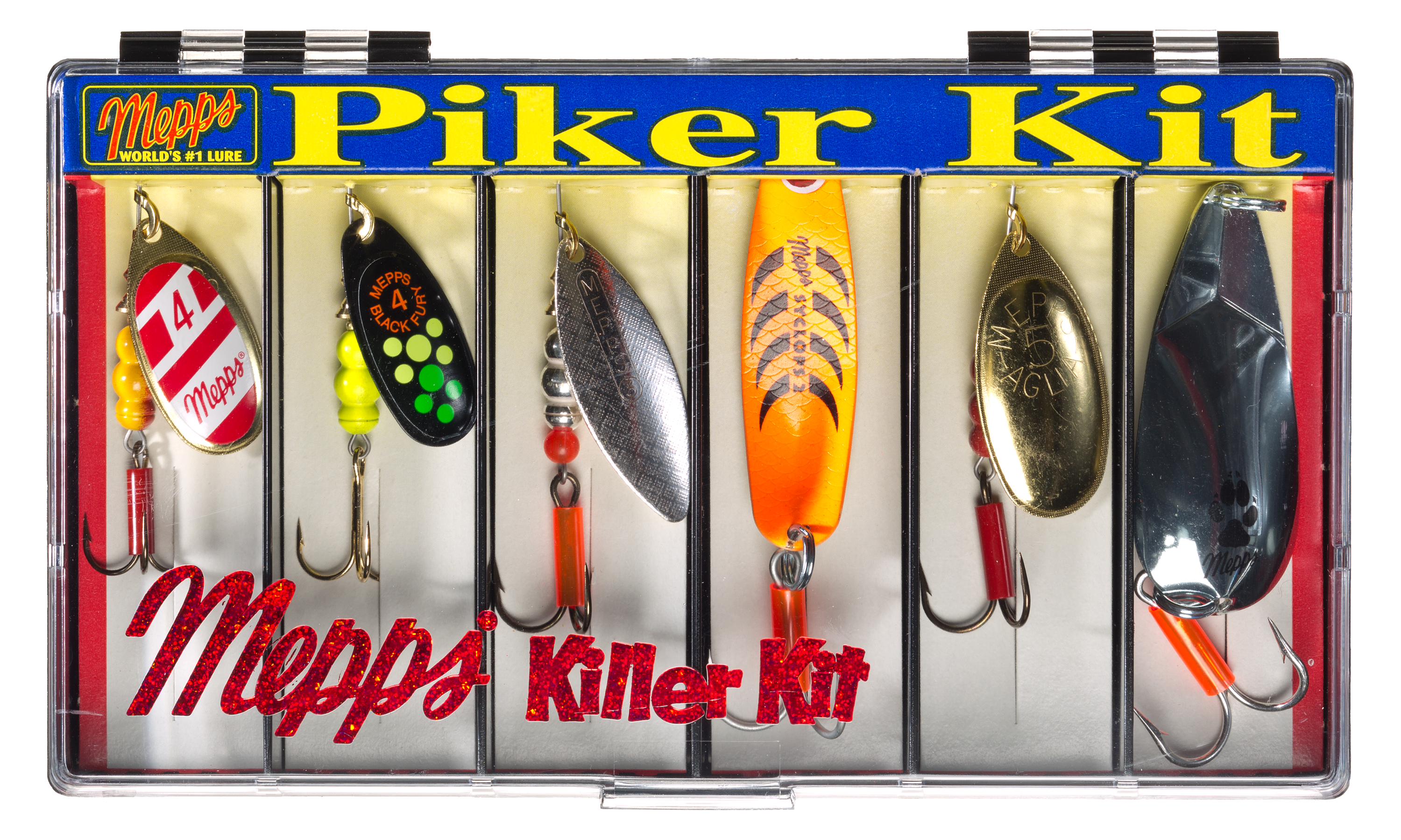 Mepps Piker Kit - Plain Lure Assortment K3