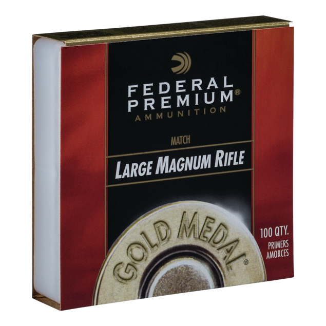 Federal Premium Gold Medal Match Large Rifle Magnum Match Primers - 215 - 100 - Federal