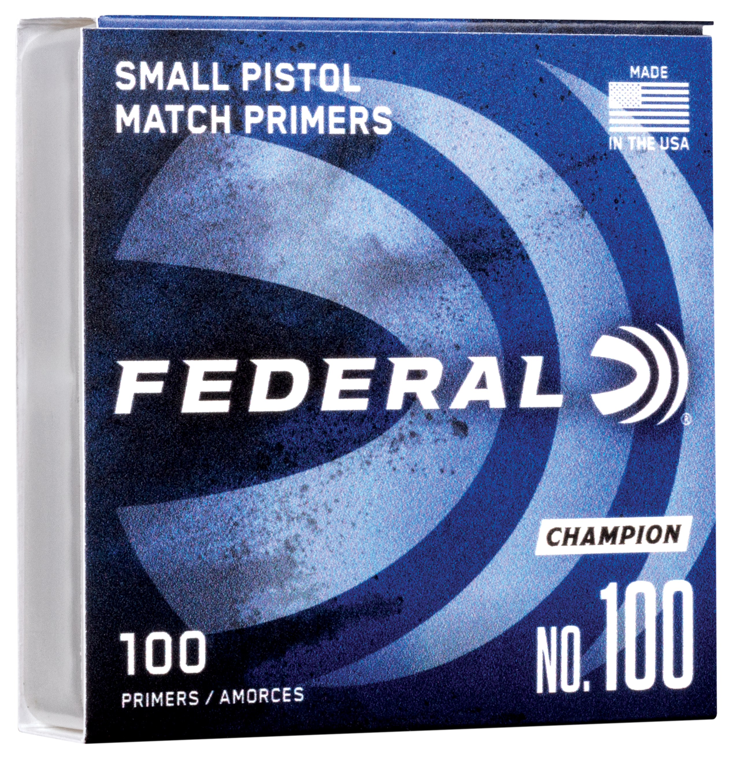 Federal Champion Centerfire Small Pistol Primers - 100 - 100