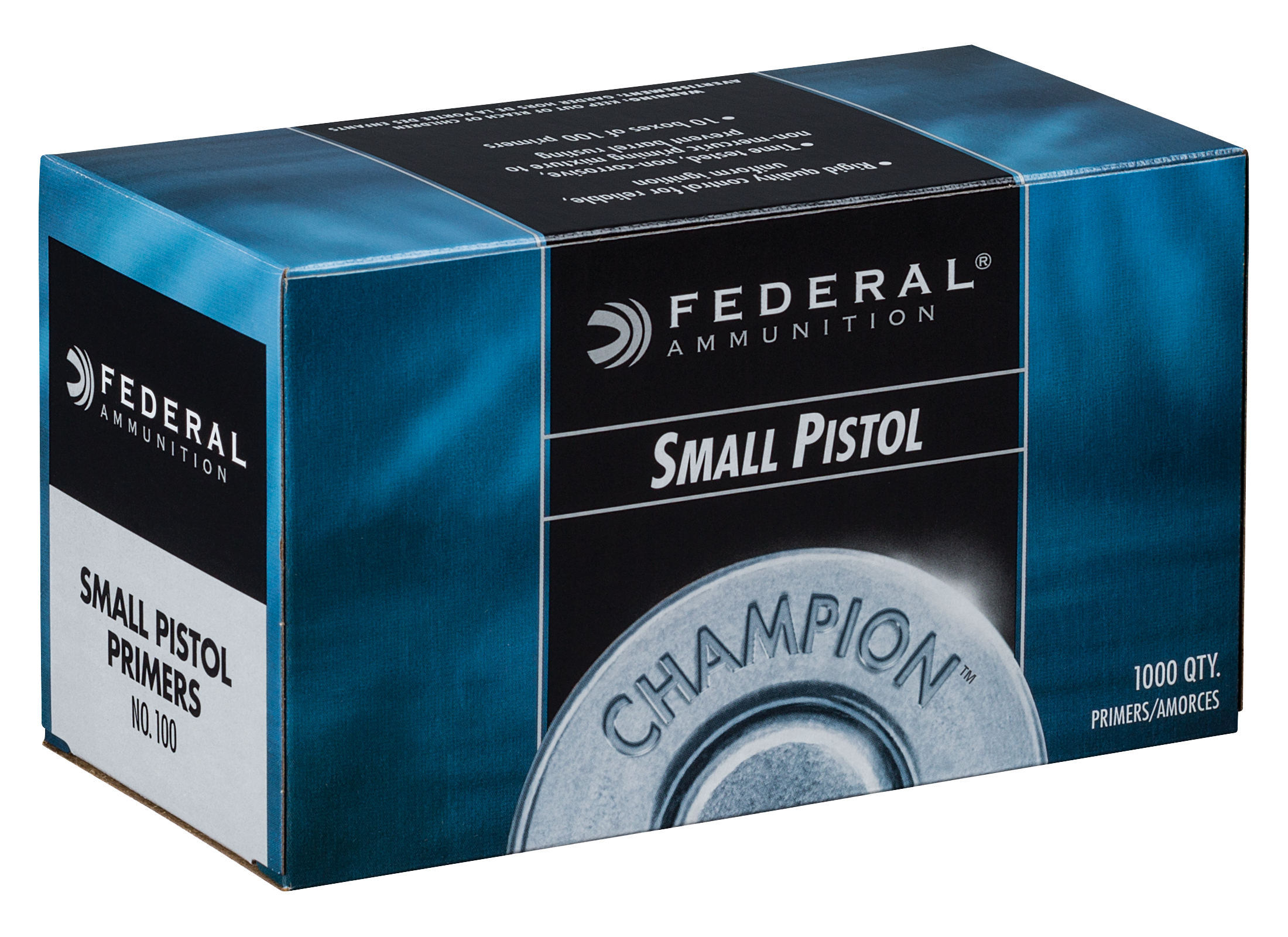Image of Federal Champion Small Rifle Centerfire Primers - 205 - 1000