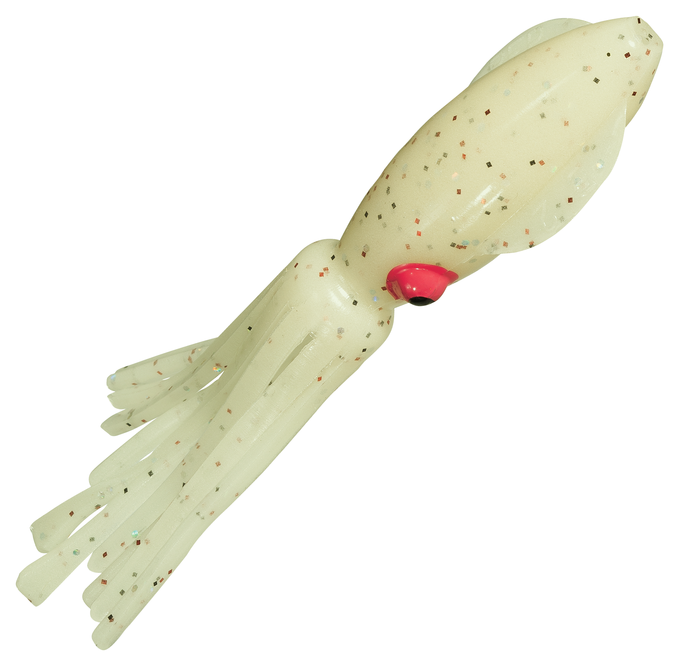 B2 Squid - 3' - Triple Glow Red Flake
