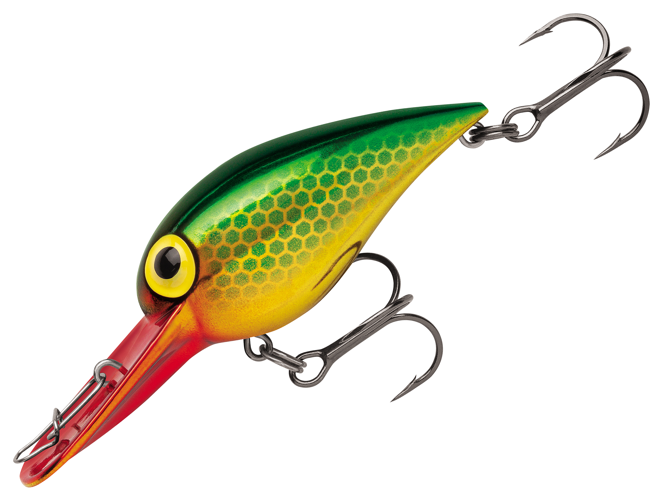 STORM LURES WIGGLE WART Fishing Lure YELLOW SCALE • Unmarked – Toad Tackle