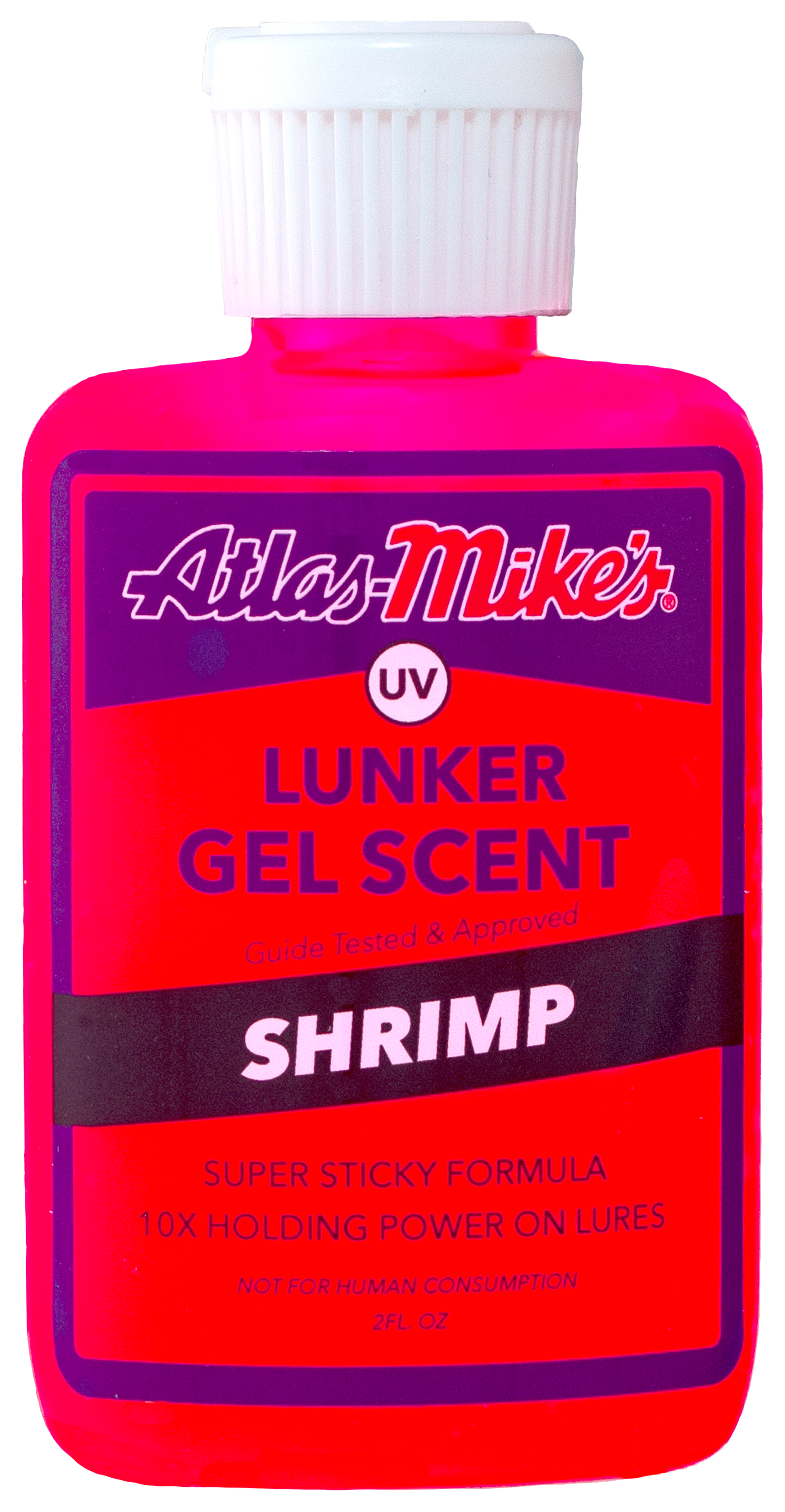 Atlas Mike's Shrimp Lunker Lotion Fish Attractant for Fishing Bait, Red, 4  Ounce
