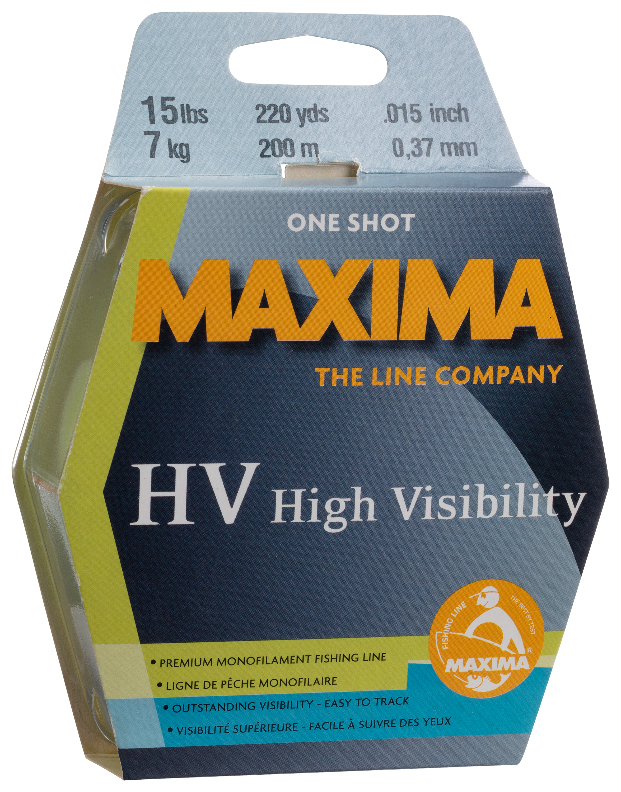 Maxima High Viz Yellow Line Unisex 35lb