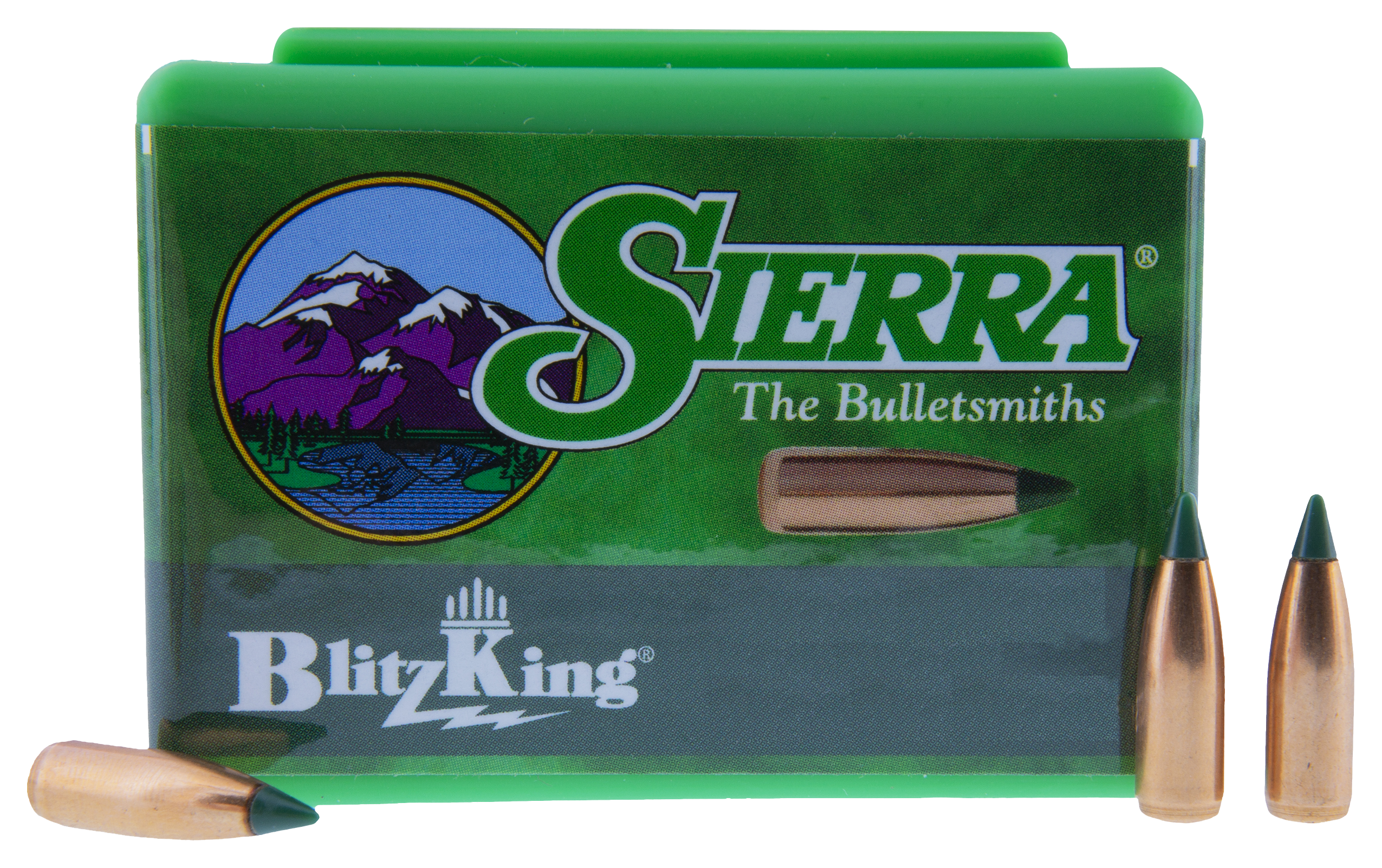 Sierra BlitzKing Rifle Bullets - 55 Grain - .224 Diameter - 500 Count