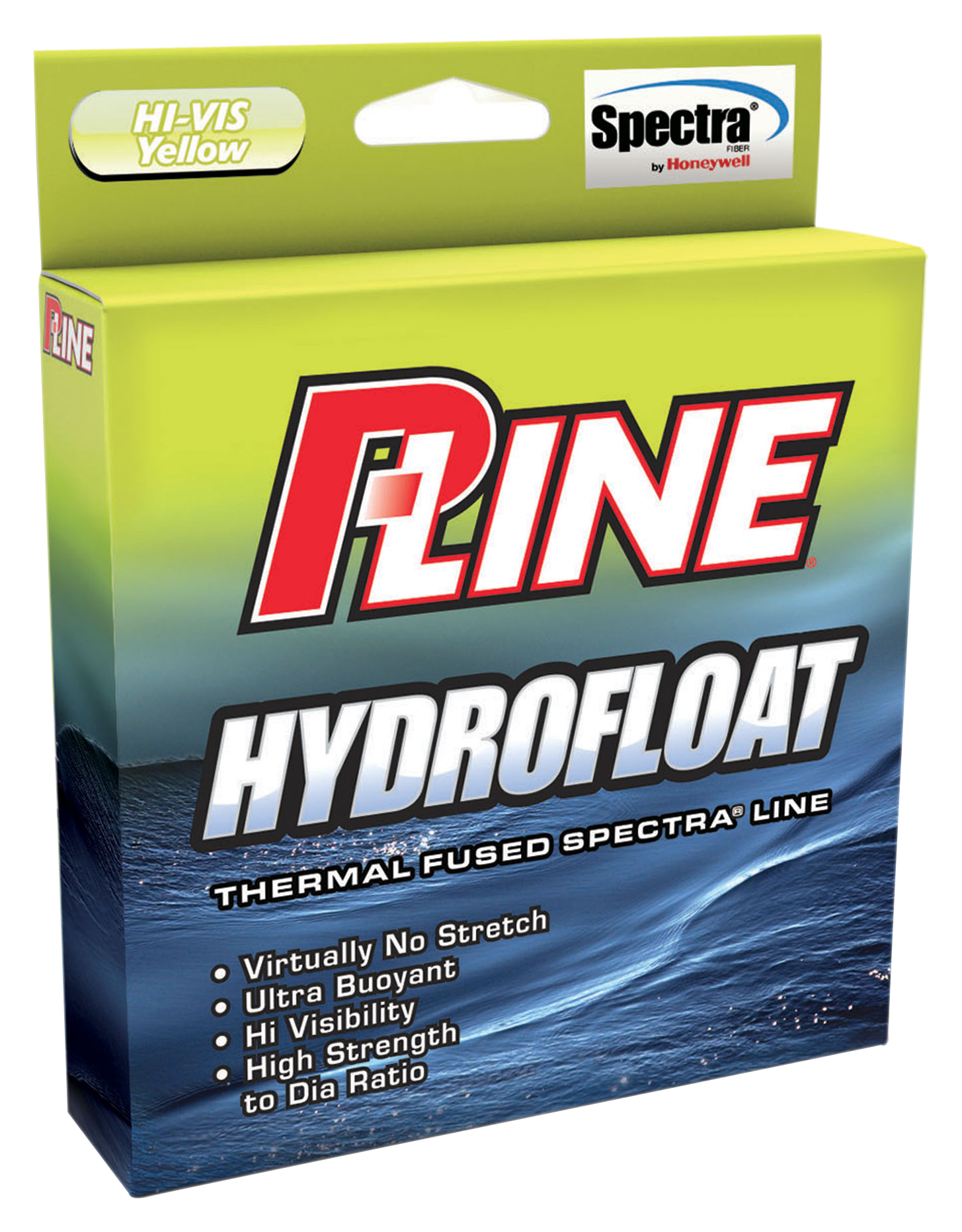 Image of P-Line Hydrofloat Braided Fishing Line - 30 lb. - Yellow