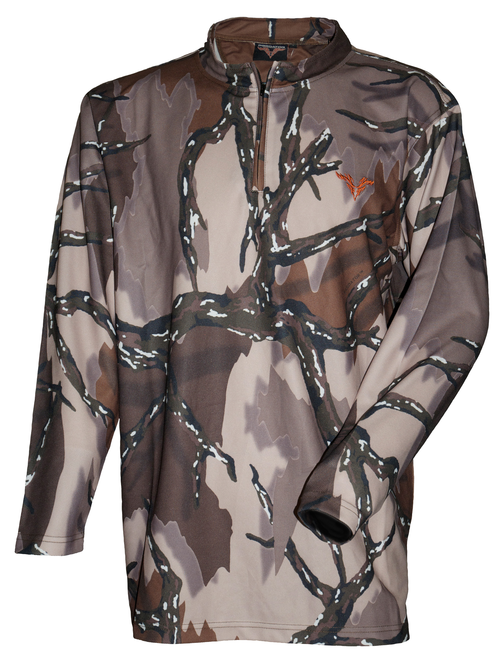 Performance Fleece 1/4 Zip Shirt - Predator Camo