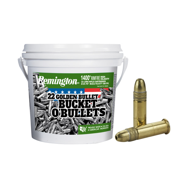 Remington Bucket O' Bullets .22 LR Rimfire Ammo