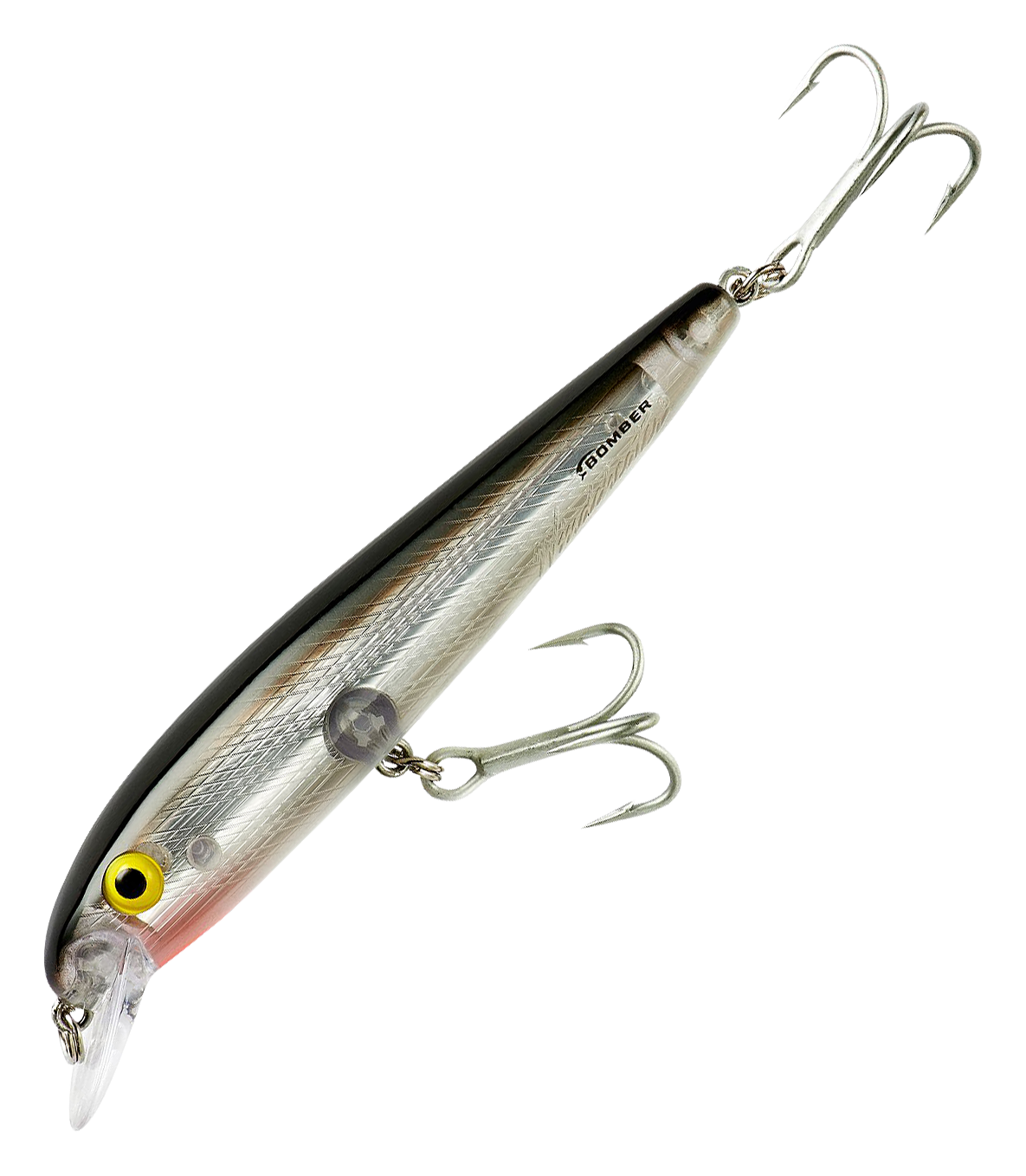 Image of Bomber Saltwater Grade Wind-Cheater Lure - Silver Black