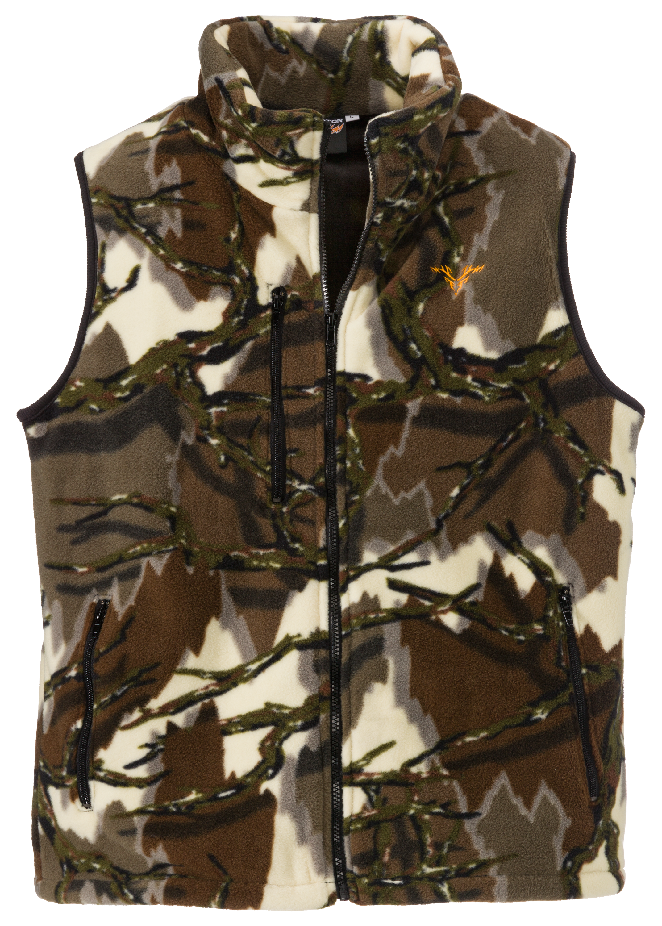 Predator Camo Fleece Vest for Men