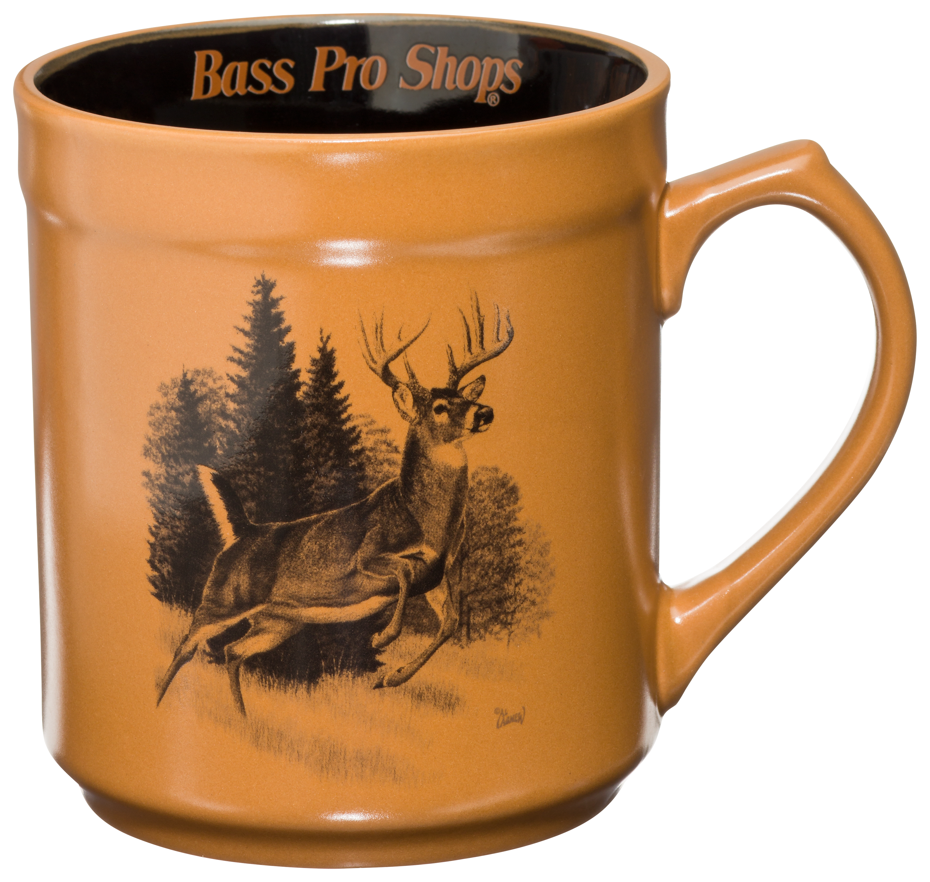 Bass Pro Shops Trigger Mug with Whitetail Deer by Al Agnew