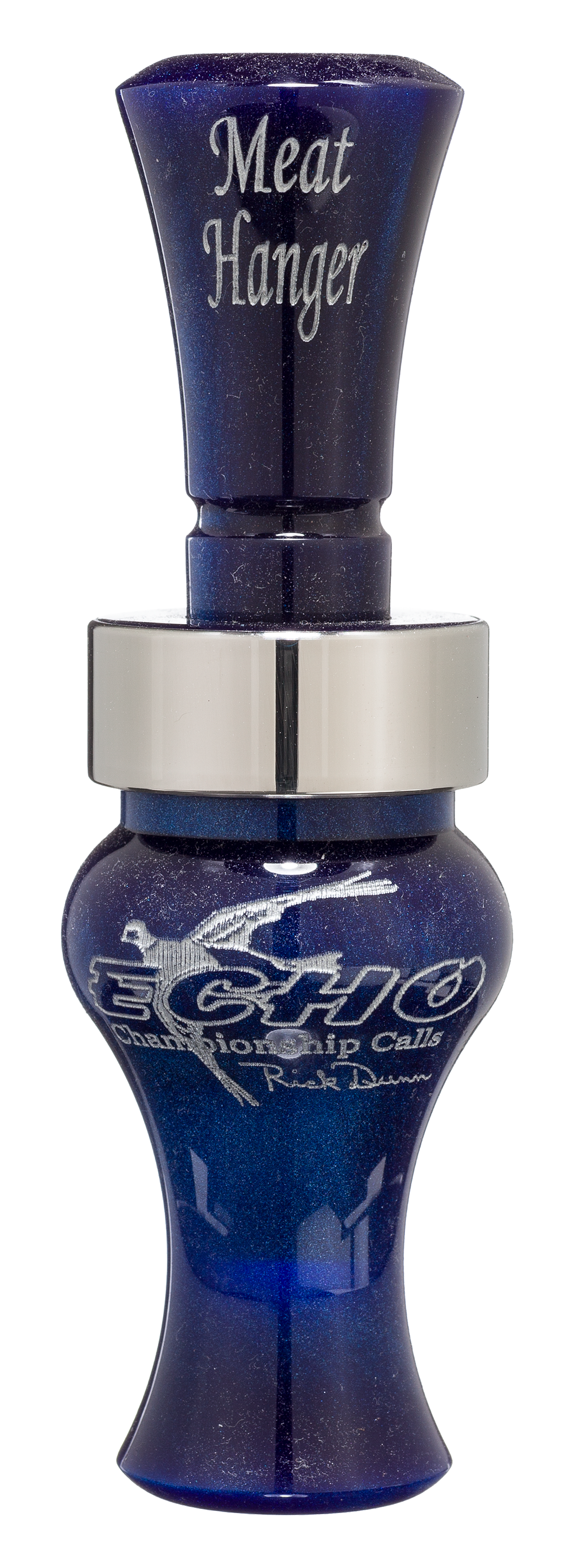 Echo Calls Meat Hanger Acrylic Duck Call - Blue