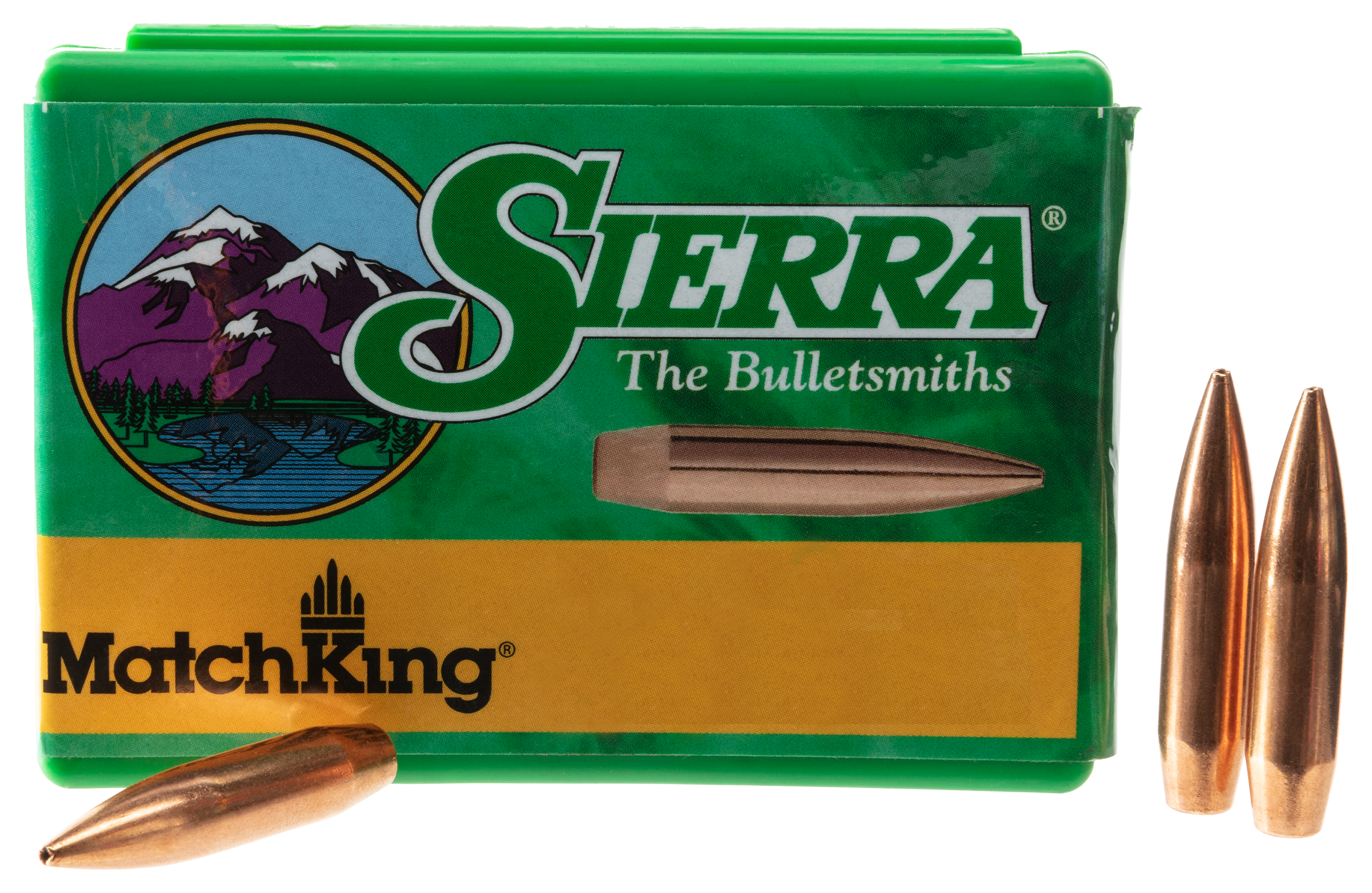 Sierra MatchKing Rifle Bullets - 220 Grain - .308 - 100 Rounds