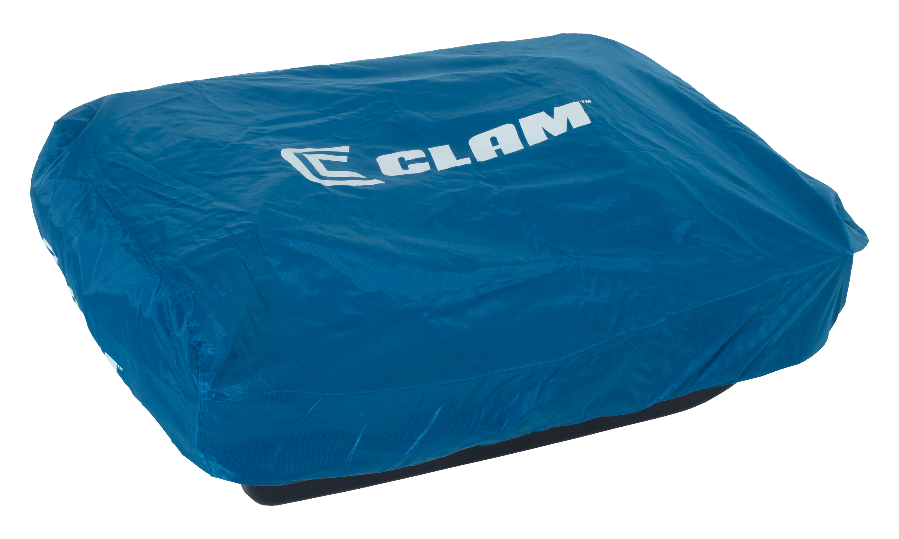CLAM 9973 Pop Up Protective Travel Cover Accessory for Kenai and Kenai Pro  Model Ice Fishing Tent Fish Trap Shelter, Cover Only, Blue