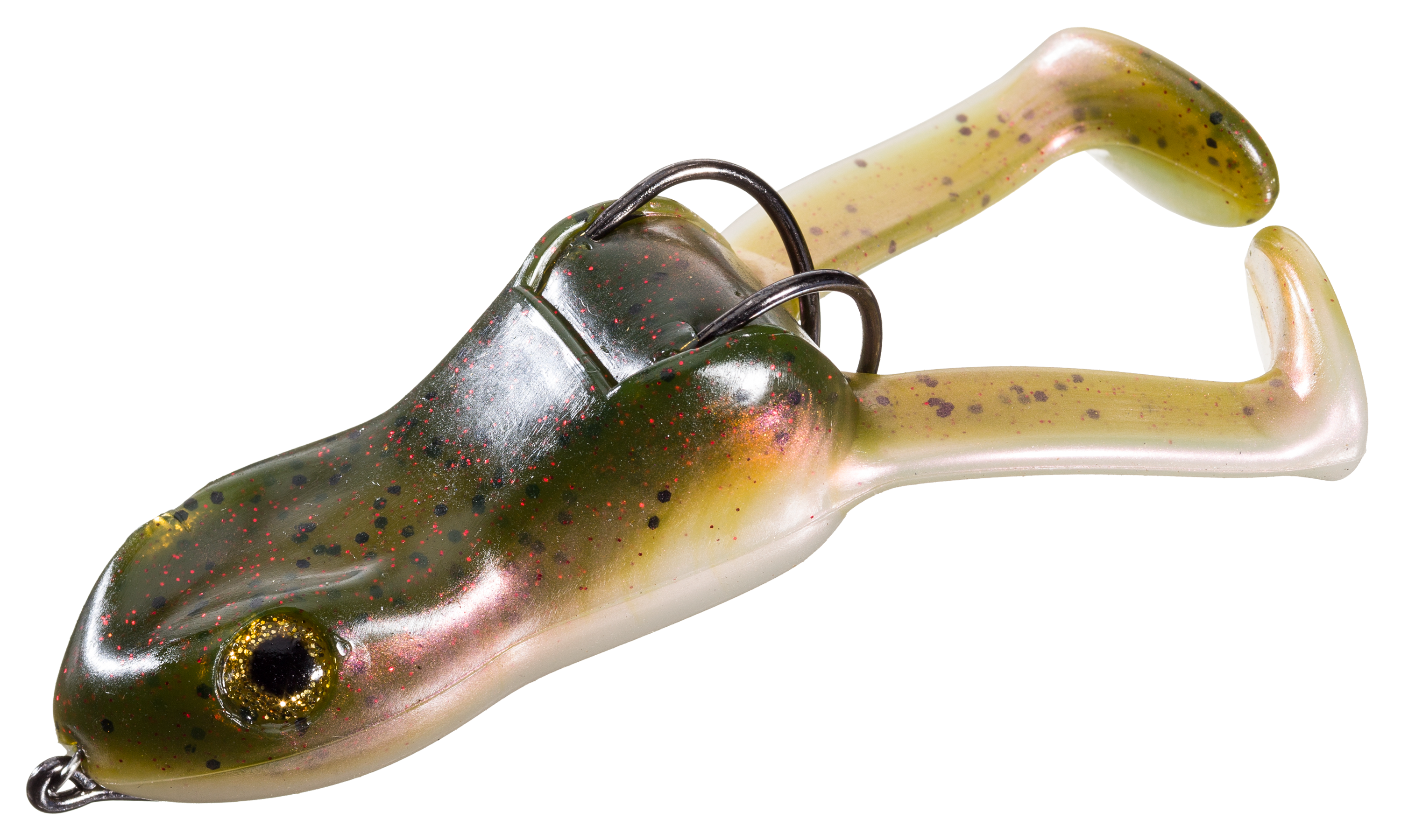 Stanley Jigs Ribbit Top Toad Hollow Body Frog - Watermelon Red Pearl