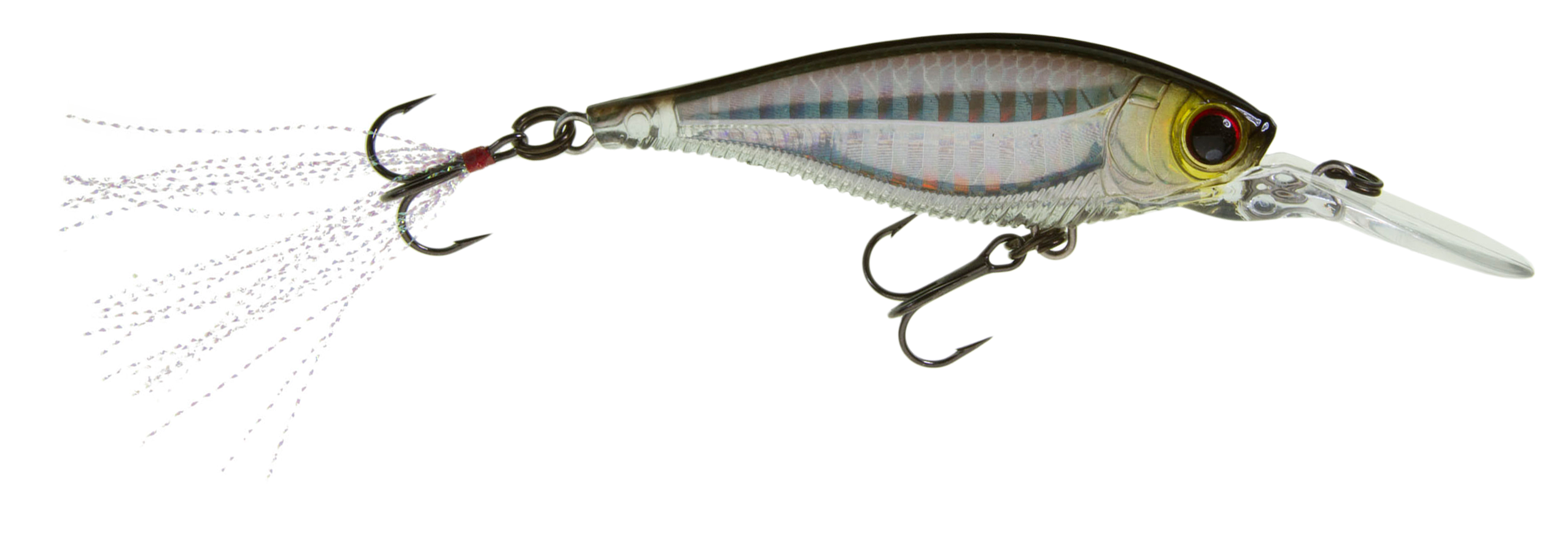 Image of Yo-Zuri 3DB Shad - Prism Silver Black