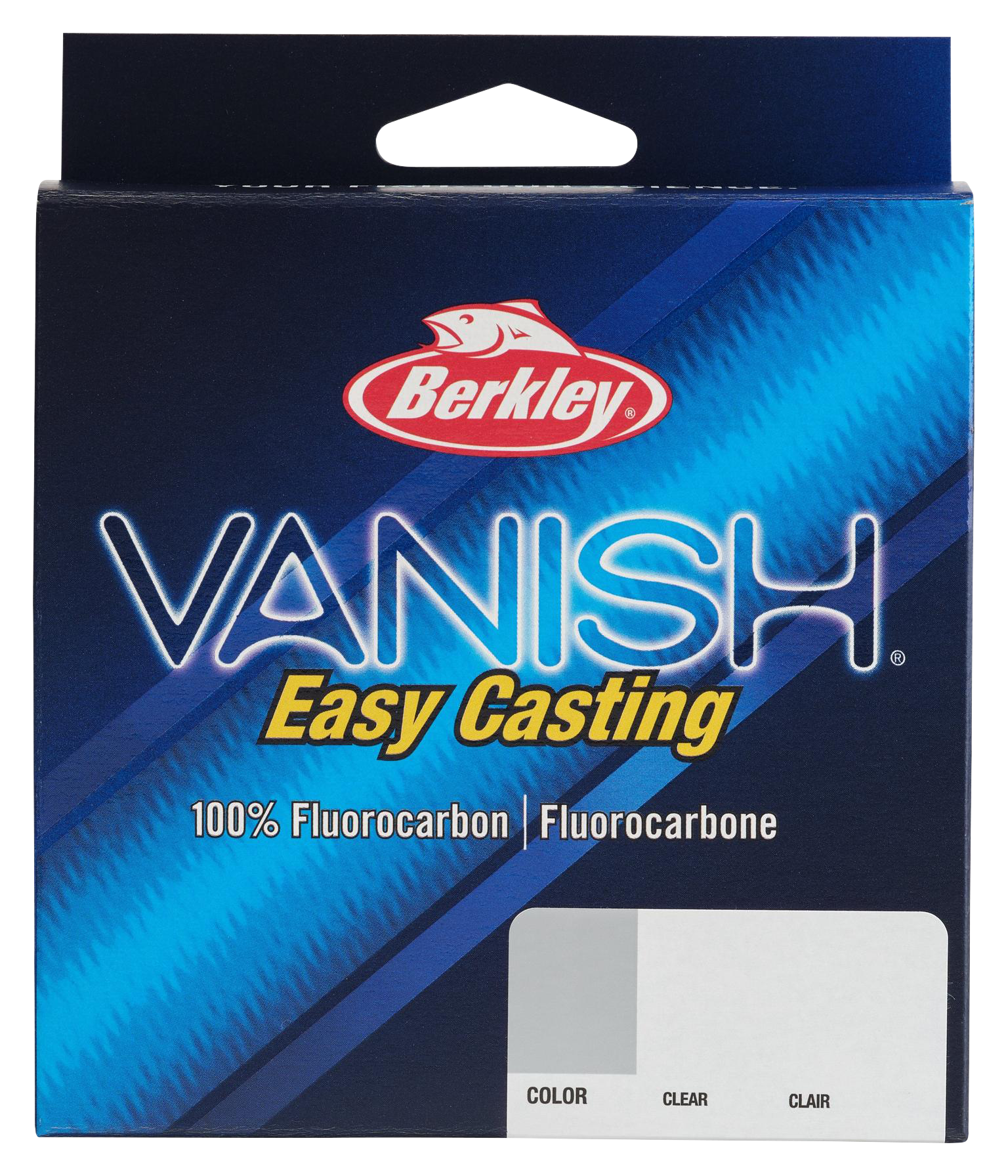 BERKLEY VANISH FLUOROCARBON FISHING LINE 6, 8, 12, 14, 17 Lb TEST 250 Yard  Spool 