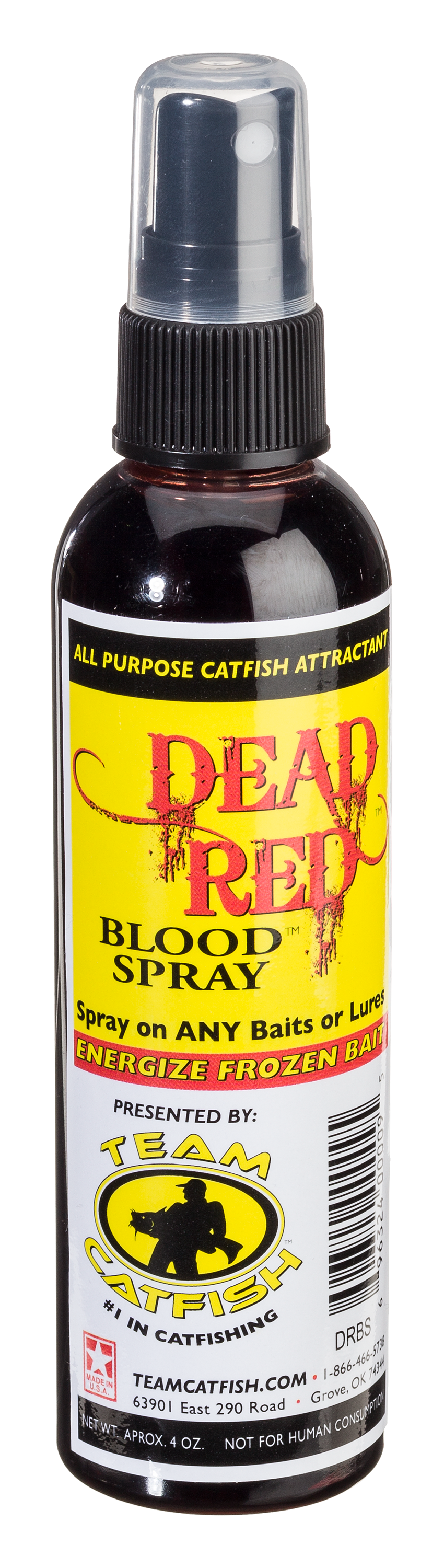 Team Catfish Dead Red Blood Spray