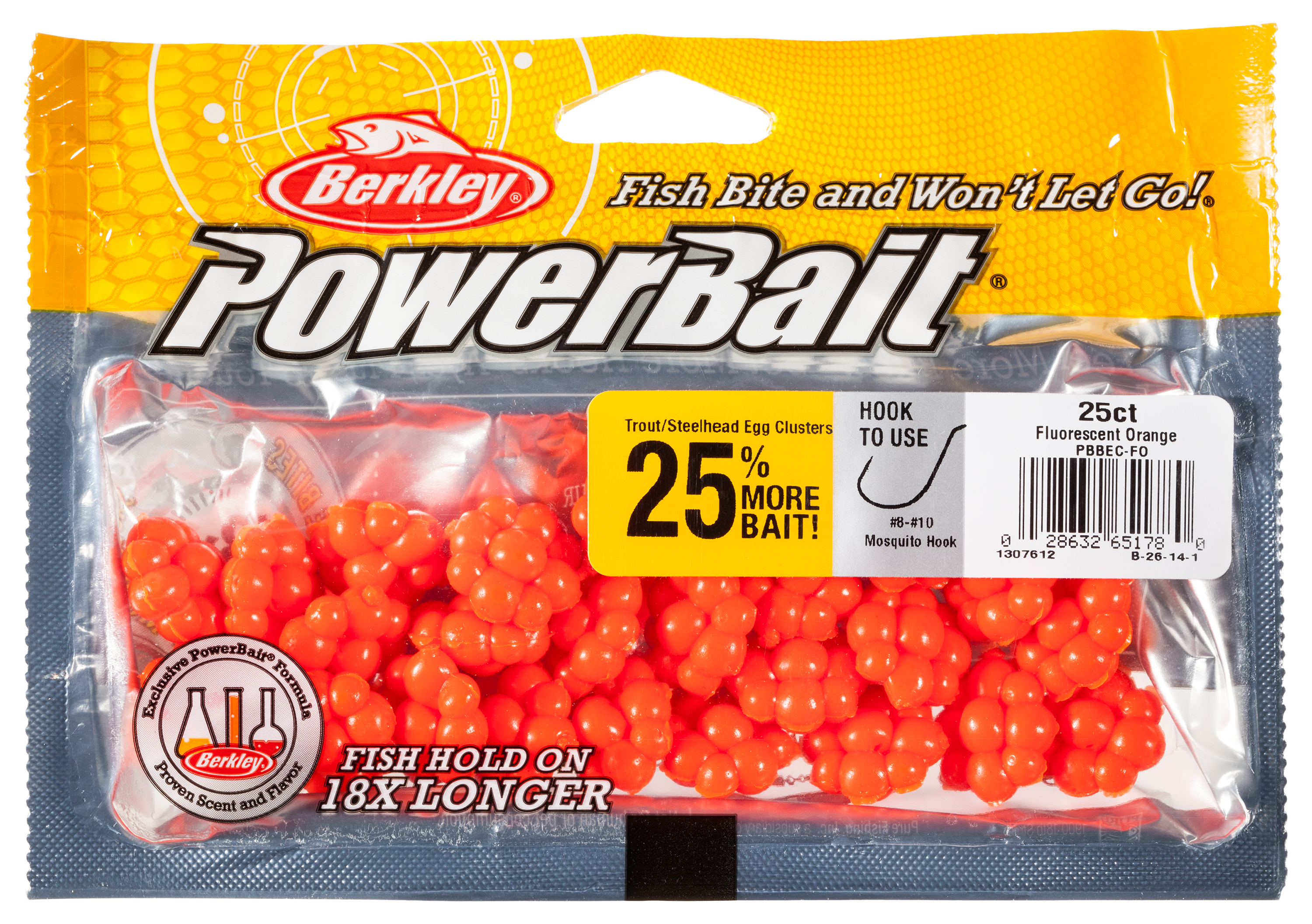 Berkley PowerBait Trout/Steelhead Egg Clusters Soft Bait - Shrimp