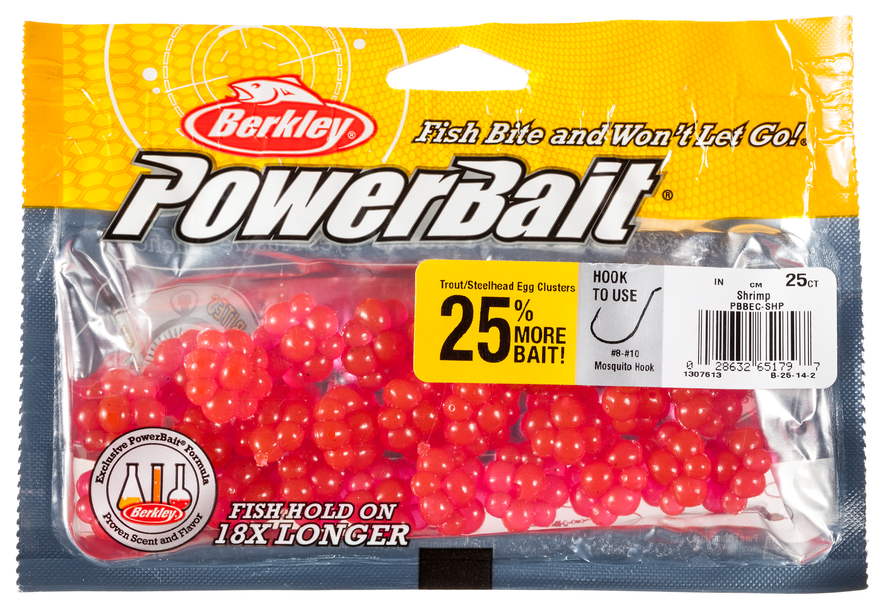 Berkley PowerBait Trout/Steelhead Egg Clusters - Fluorescent Orange