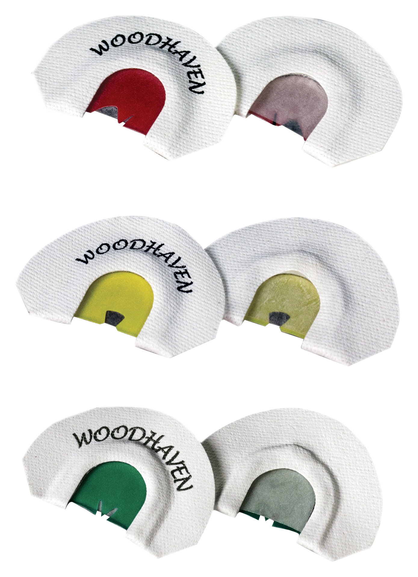 WoodHaven Custom Calls Small Frame Mouth Turkey Call 3-Pack