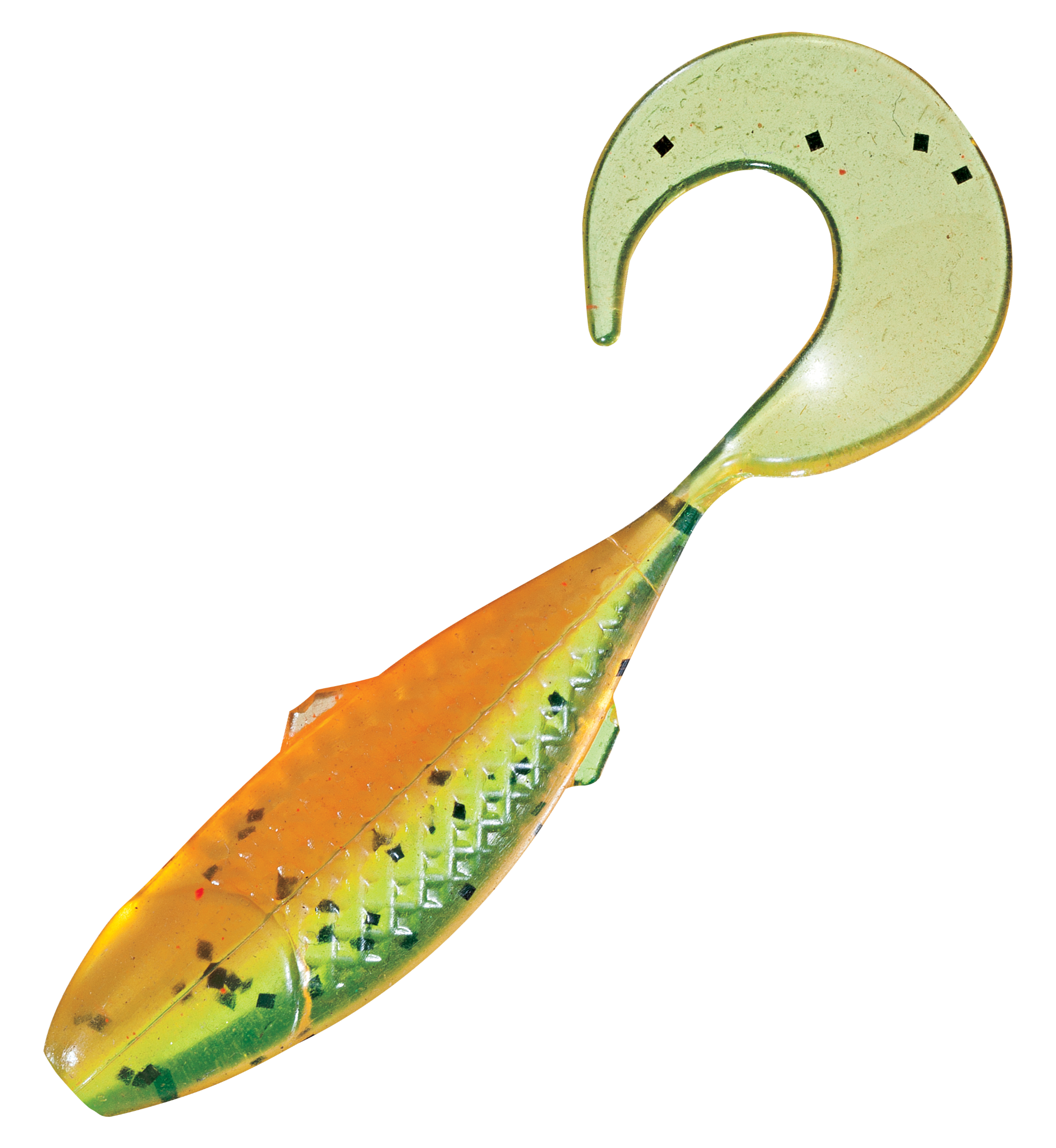 Bass Pro Shops Uncle Buck's Panfish Creatures Curly Tail Minnow with  Spinner