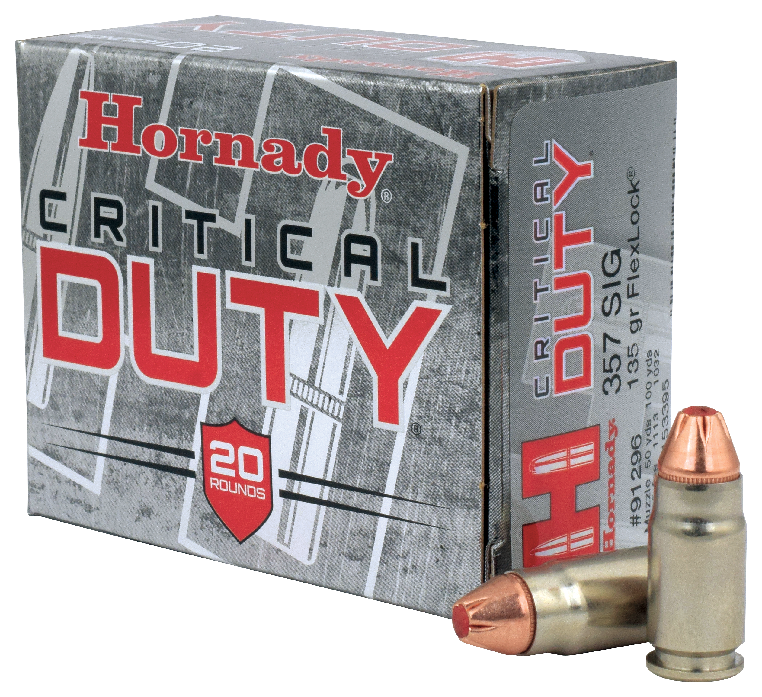 Hornady Critical DUTY Tactical .357 Sig 135 Grain Handgun Ammo | Bass Pro Shops