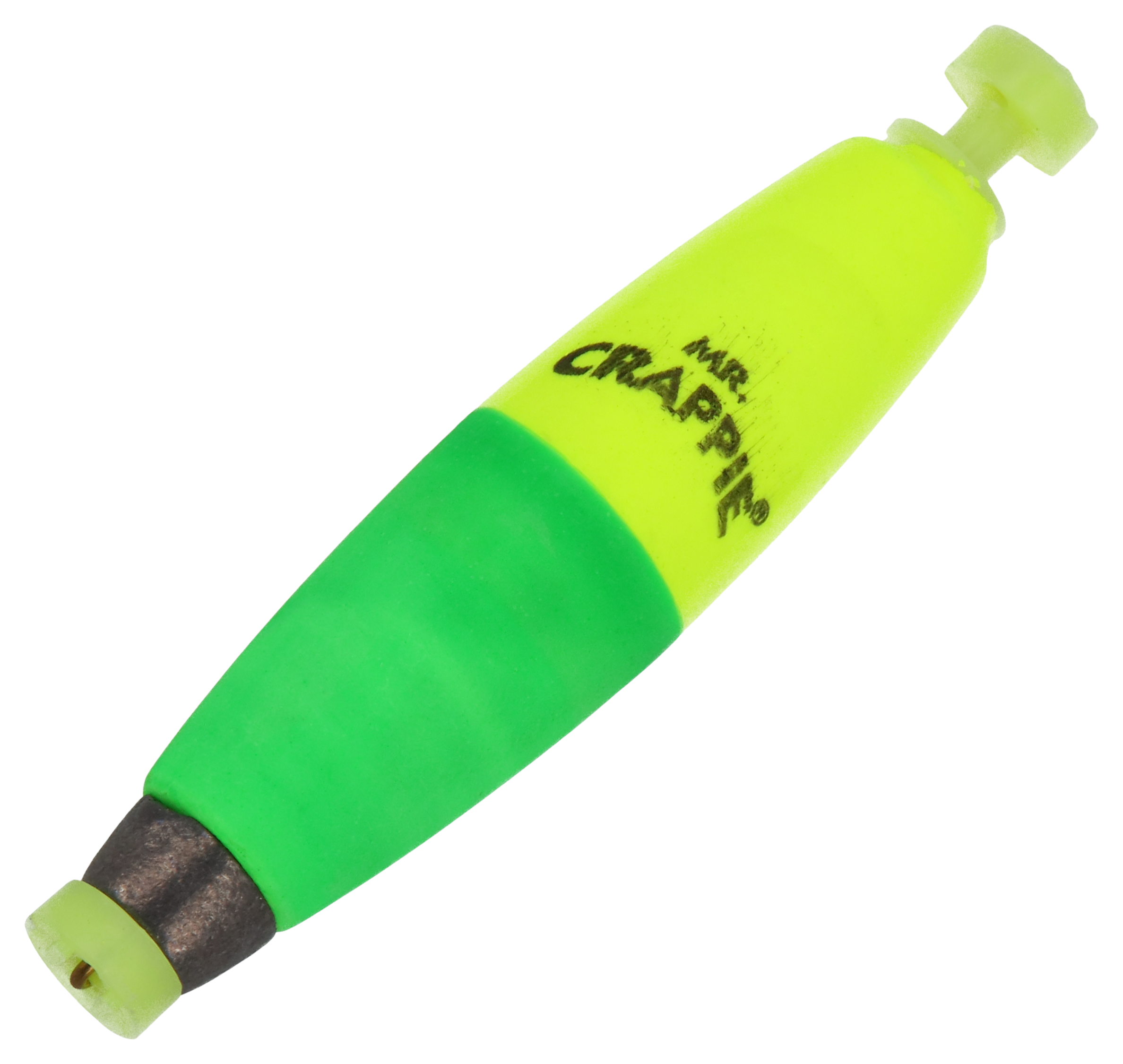 Mr. Crappie by Betts Snappers Weighted Float - 2' - Yellow/Green