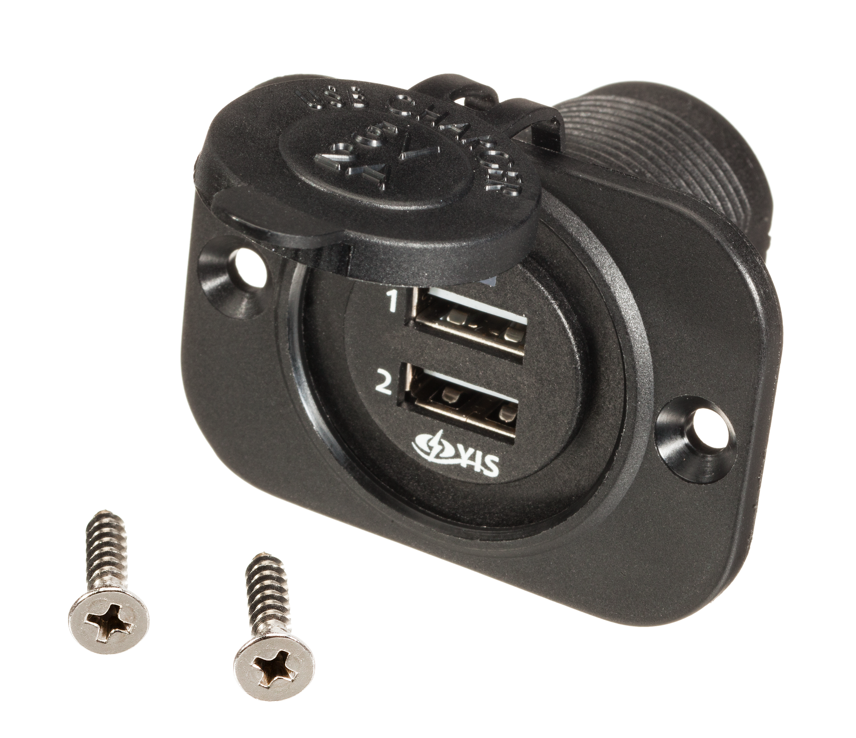 BASS PRO SHOPS 2-Port USB Charger Socket