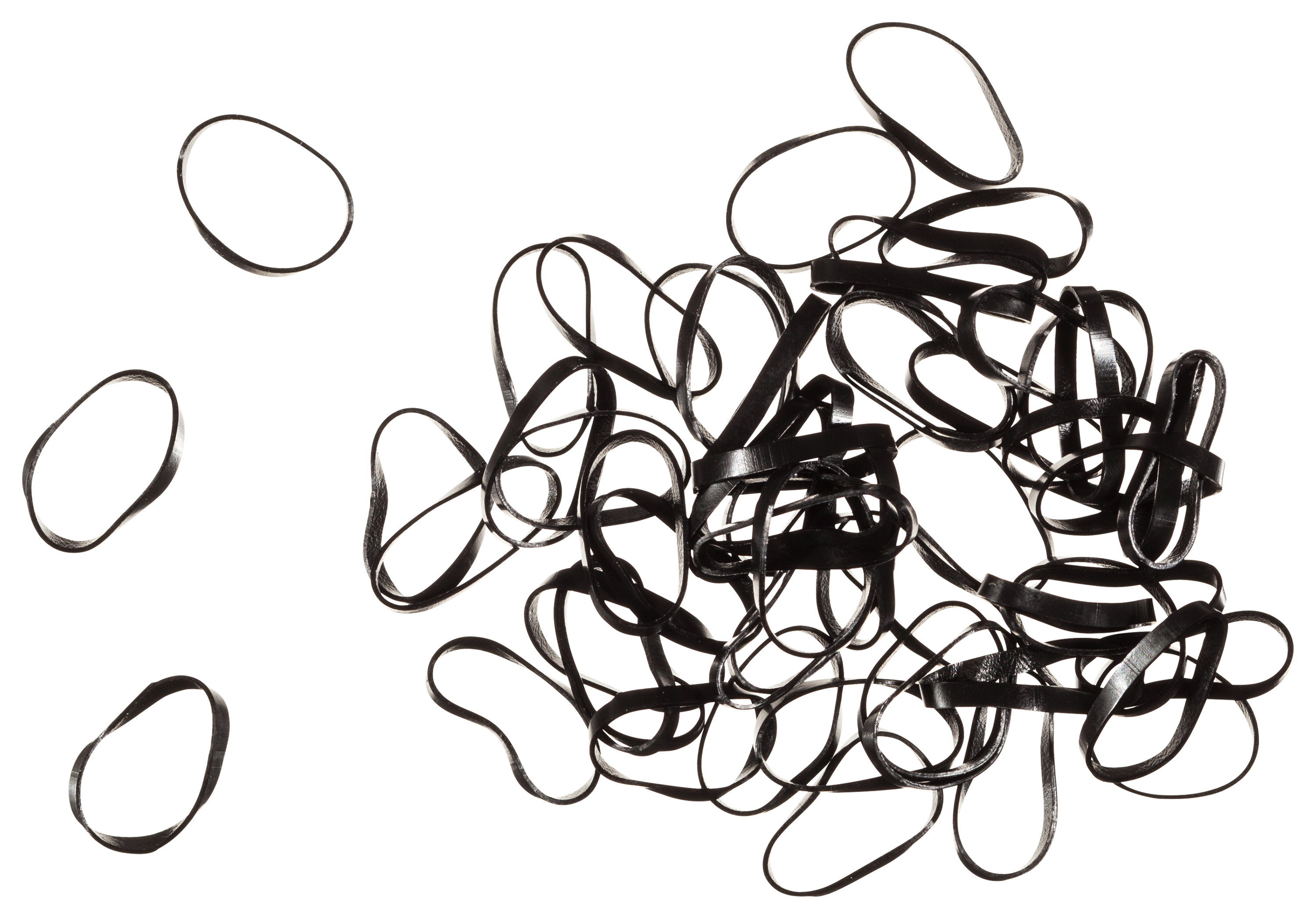 R&R Tackle Rigging Bands - Black - Small - 50